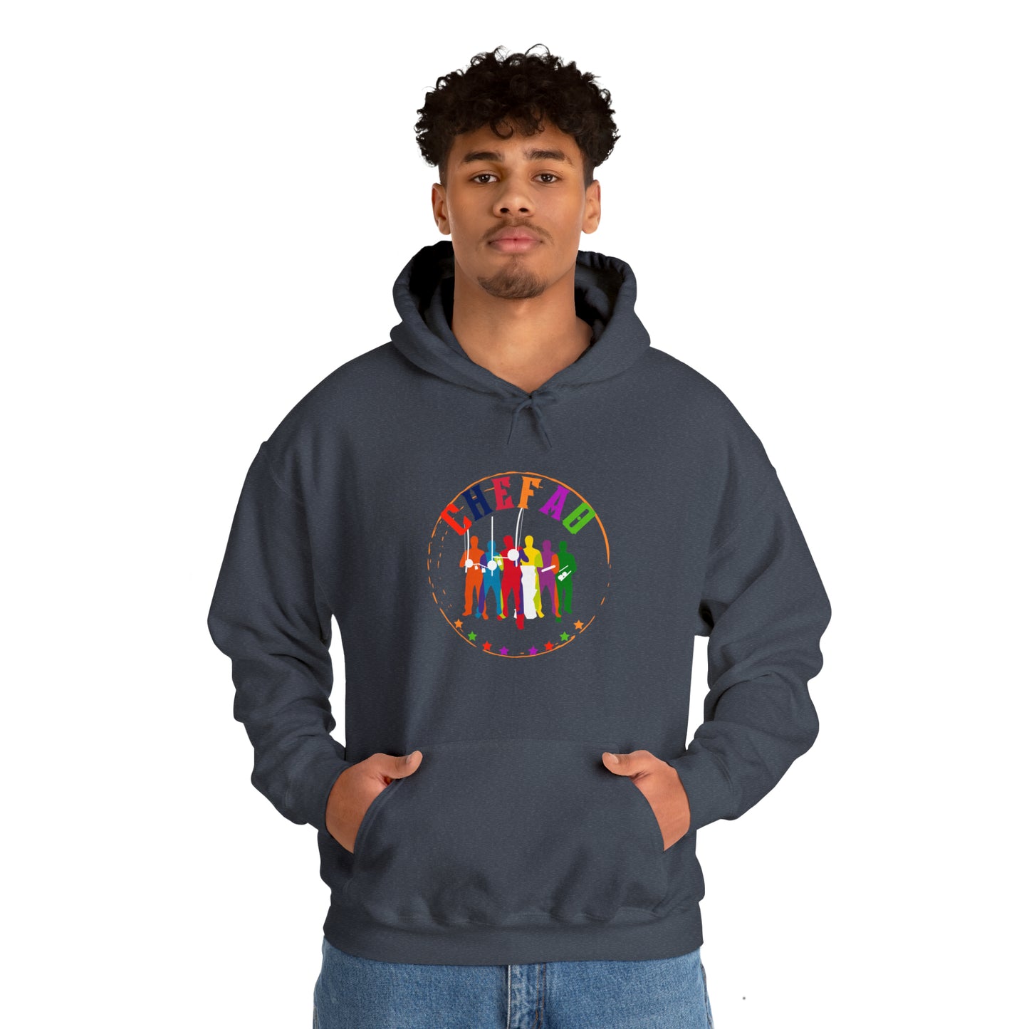 Chefao Capoeira IV, Unisex Heavy Blend Hooded Sweatshirt