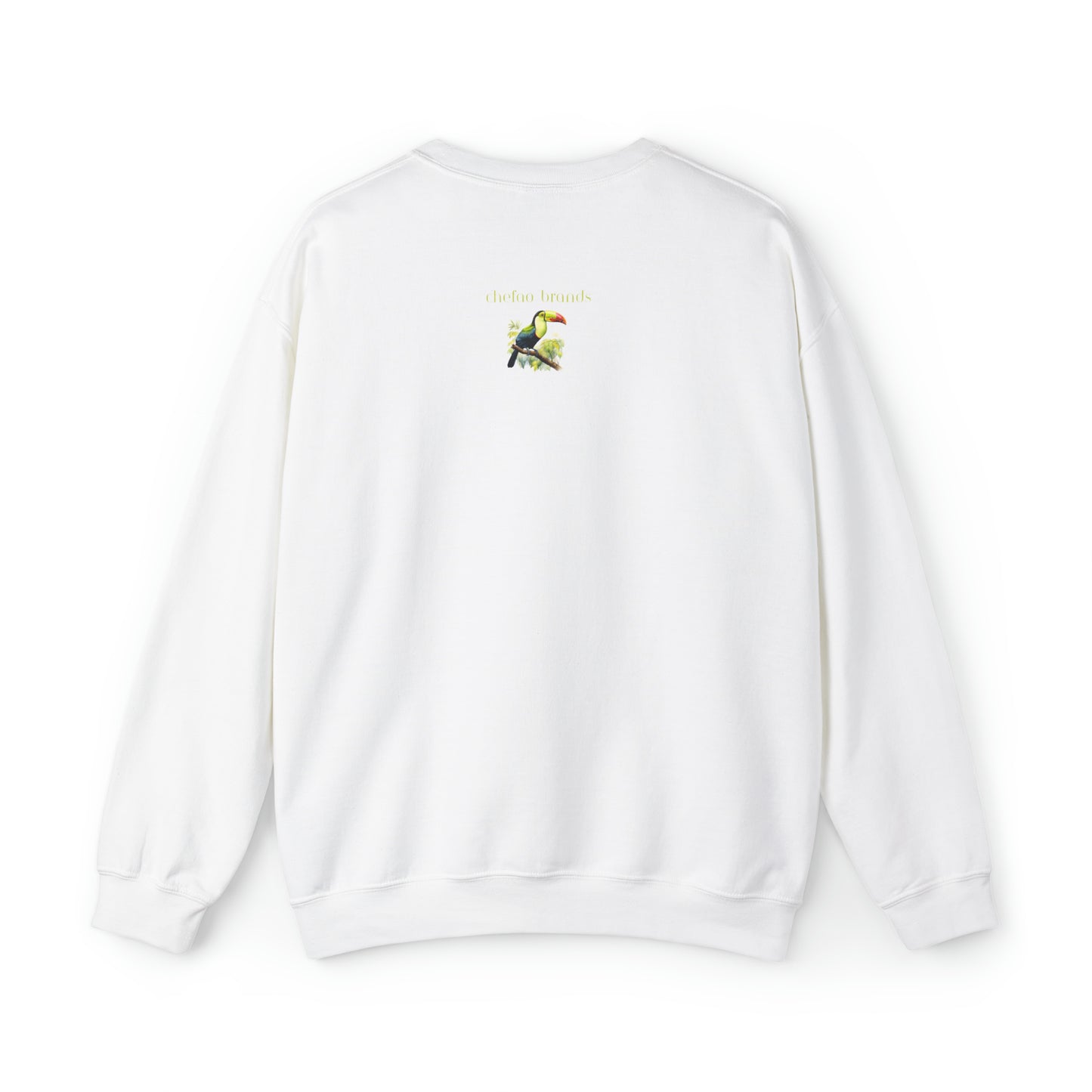 Keel Billed Toucan I, Unisex Heavy Blend Crewneck Sweatshirt