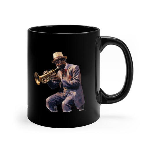 Jazz Great, 11oz Black Coffee Mug