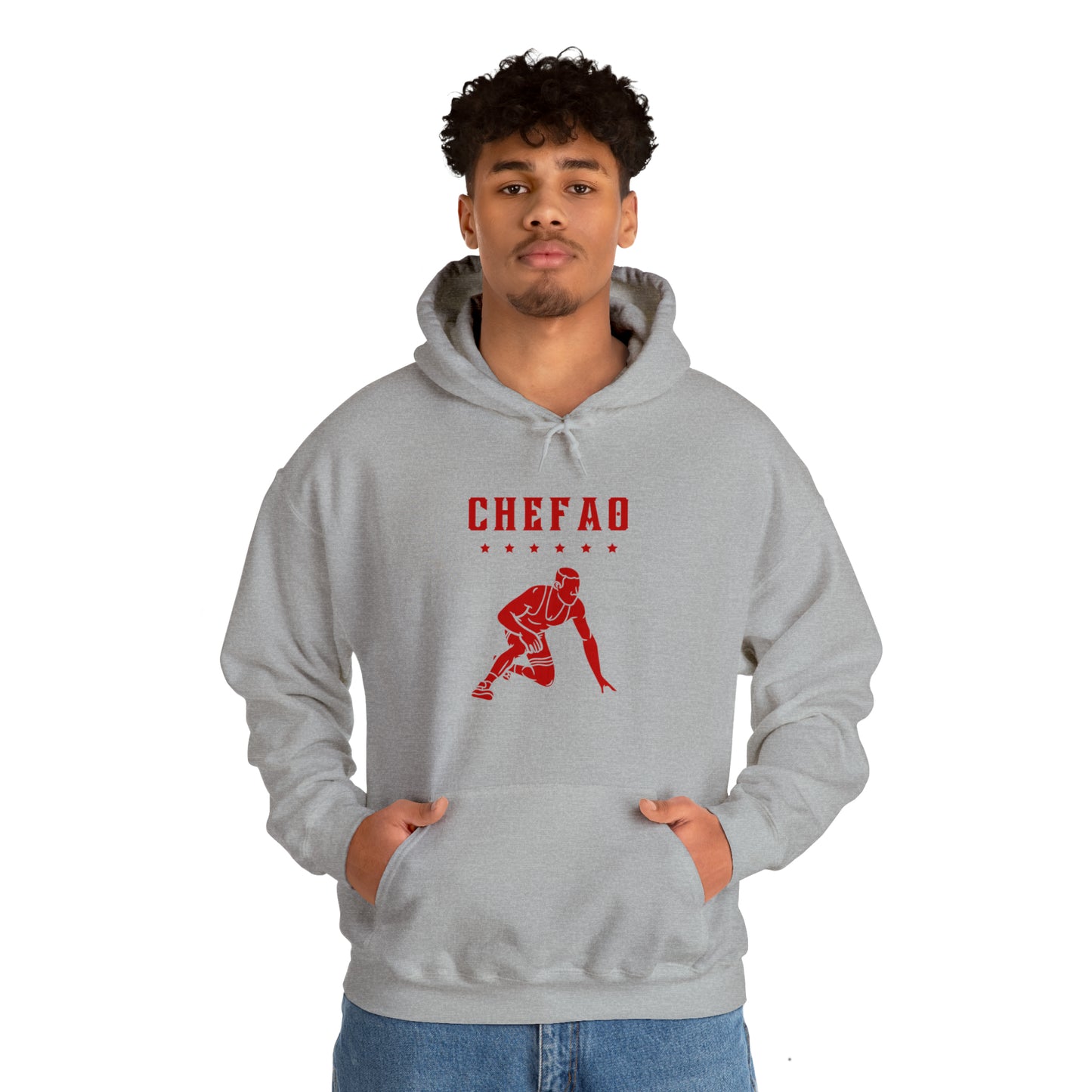 Chefao Wrestling IX, Unisex Heavy Blend Hooded Sweatshirt