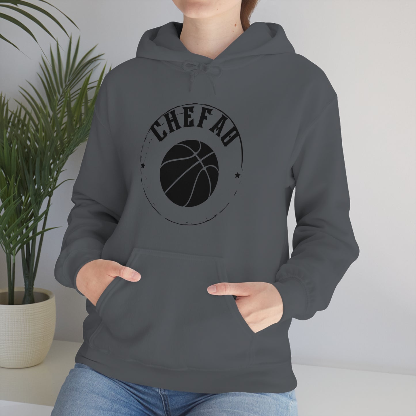 Chefao Basketball IV, Unisex Heavy Blend Hooded Sweatshirt