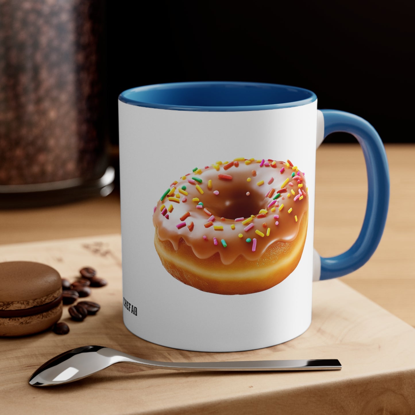 Sprinkled Donut, 11oz Coffee Mug