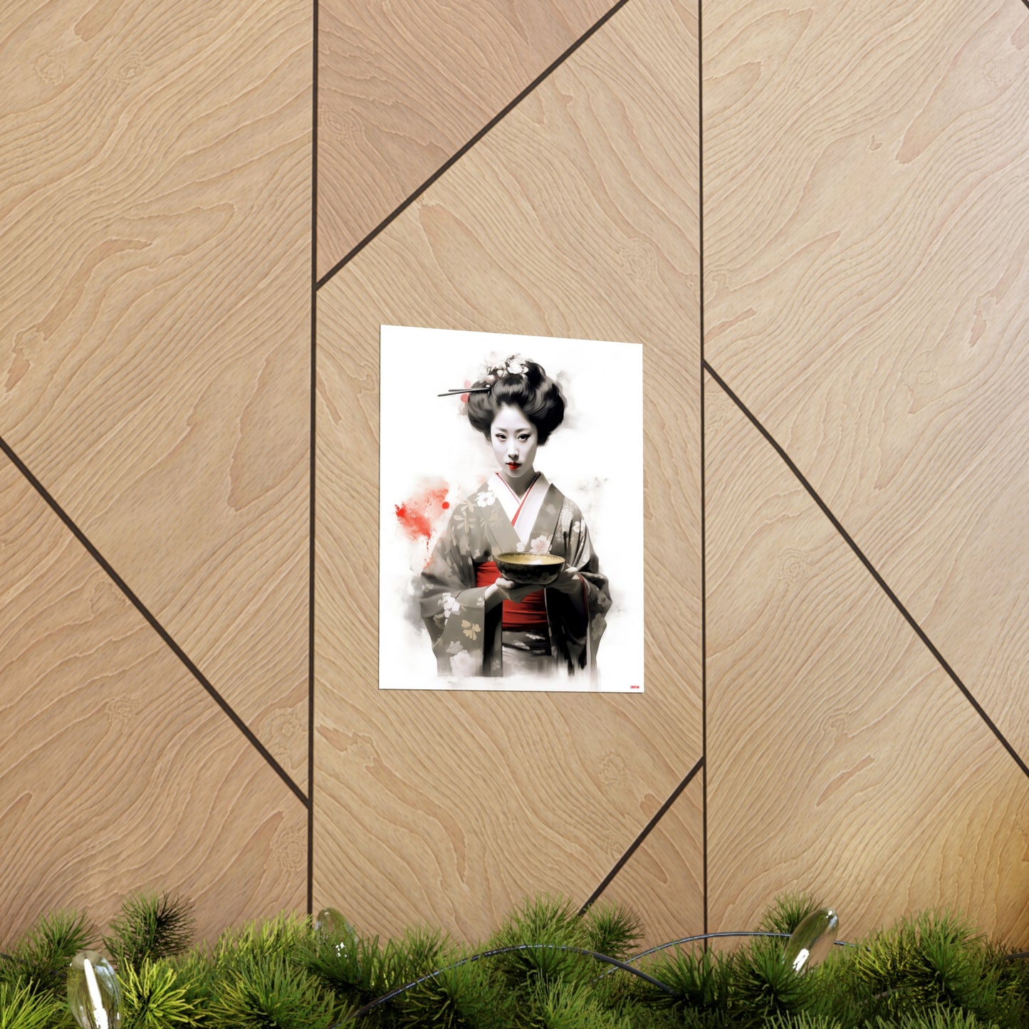 The Geisha, Premium Matte Vertical Posters