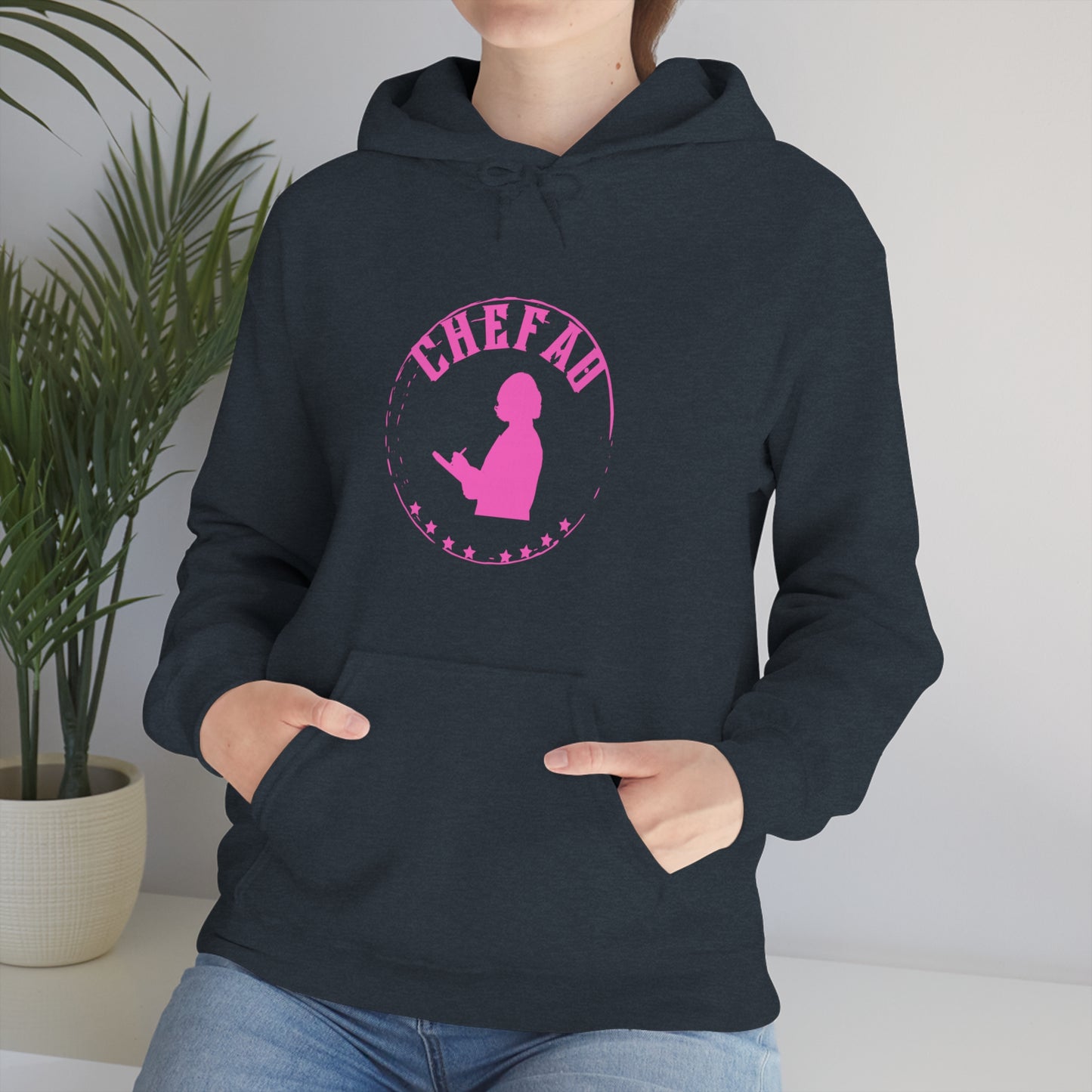 Chefao Teacher I, Unisex Heavy Blend Hooded Sweatshirt