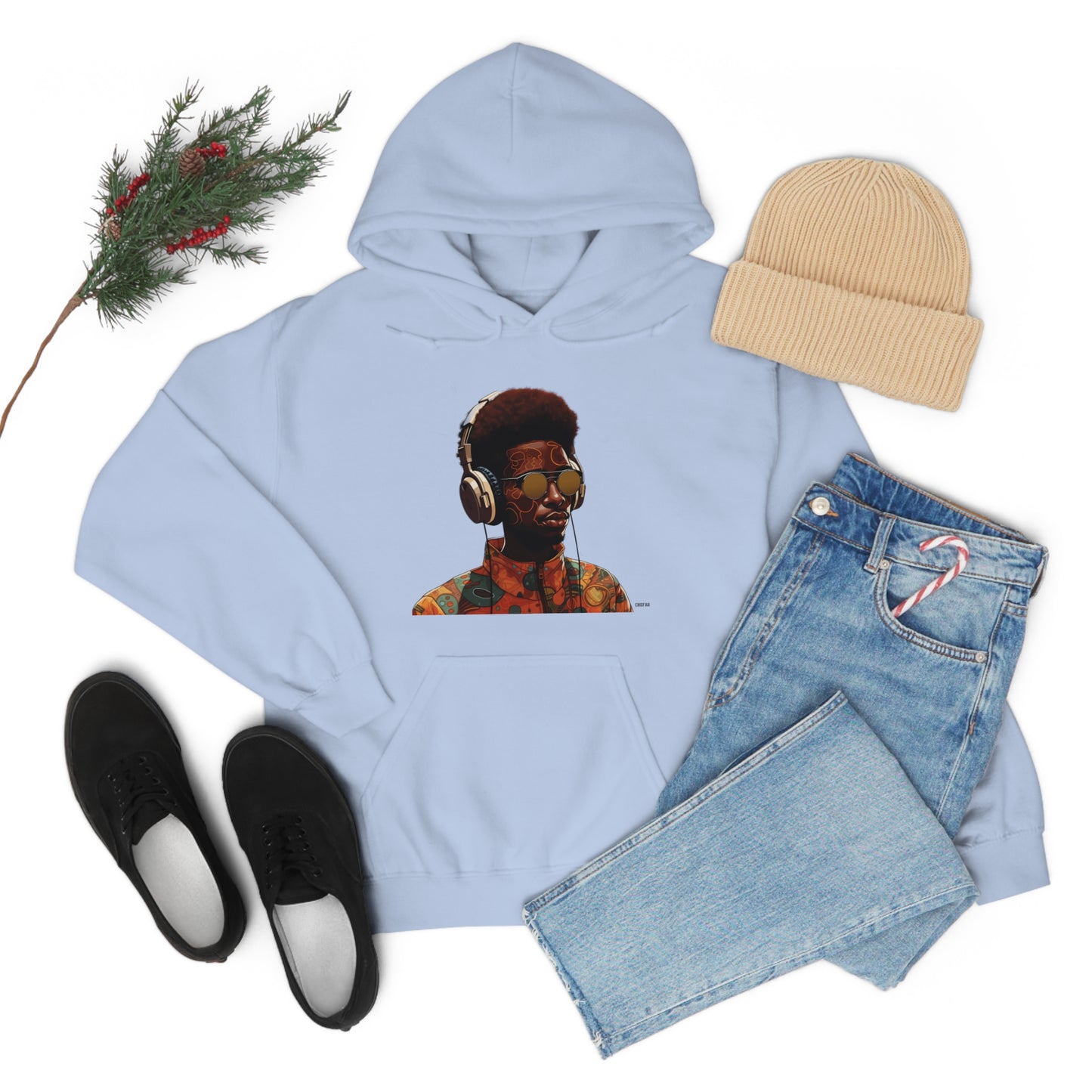 Music Zone, Unisex Heavy Blend Hooded Sweatshirt