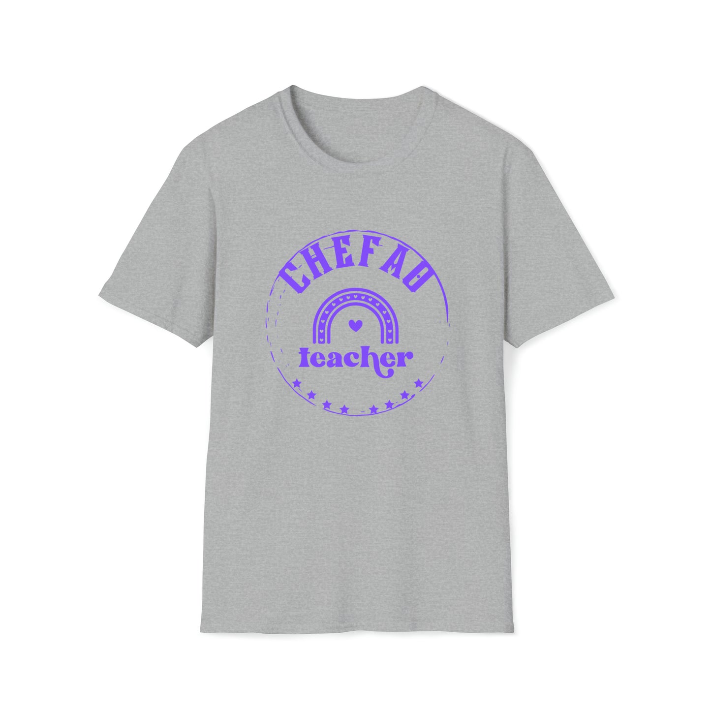 Chefao Teacher III, Unisex Softstyle T-Shirt