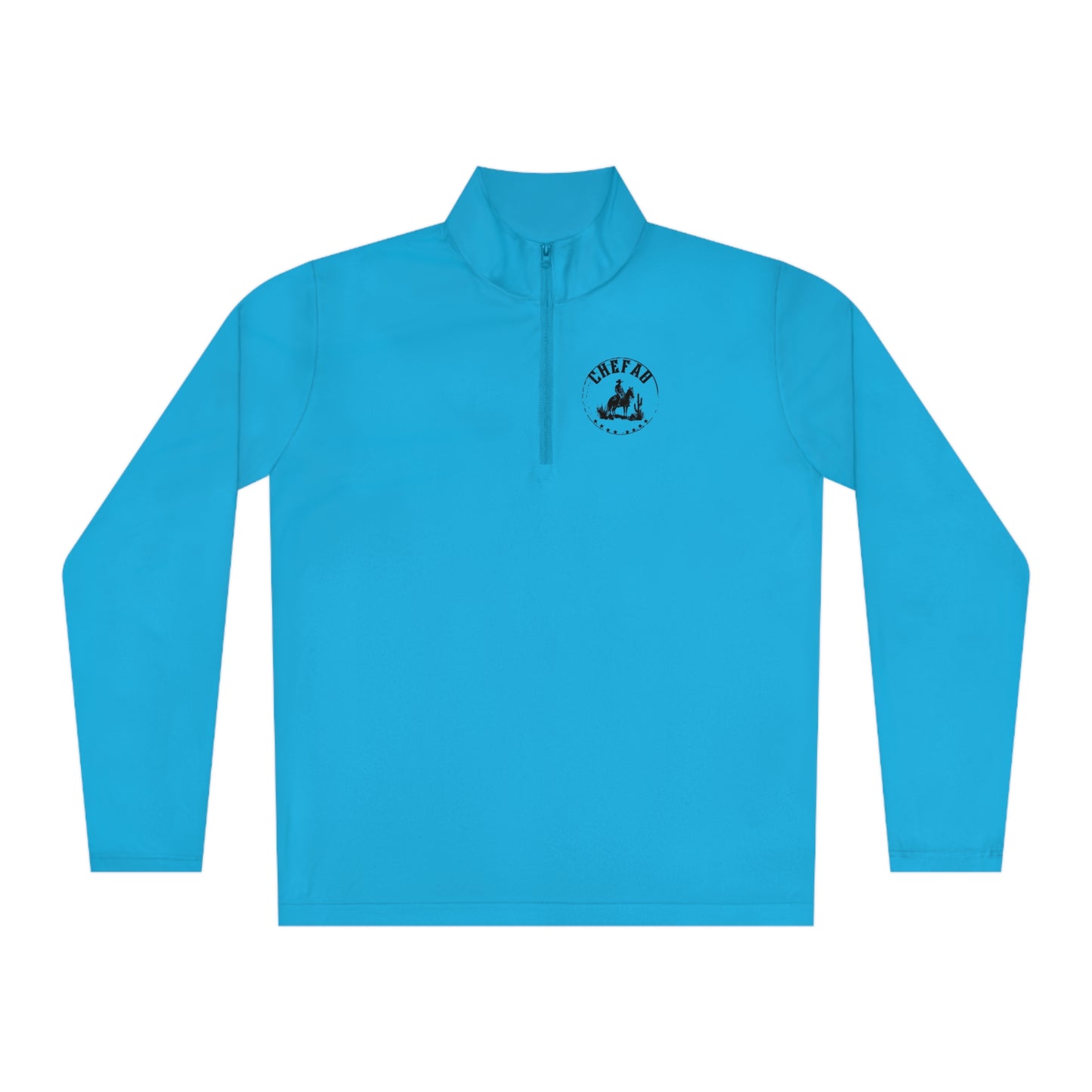 Chefao Cowboy I, Unisex Quarter-Zip Pullover