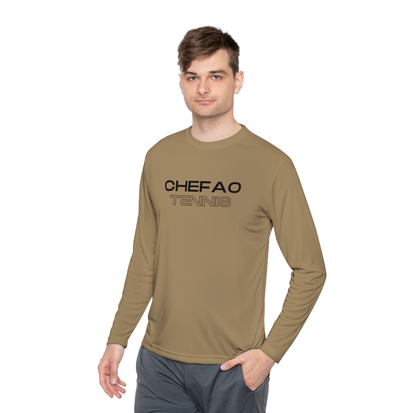 Chefao Tennis I, Unisex Lightweight Long Sleeve Tee