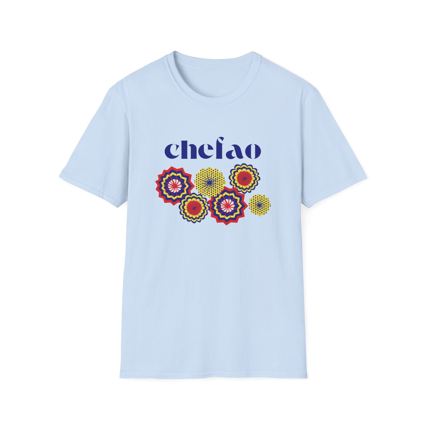 Chefao Paper Fans I, Unisex Softstyle T-Shirt