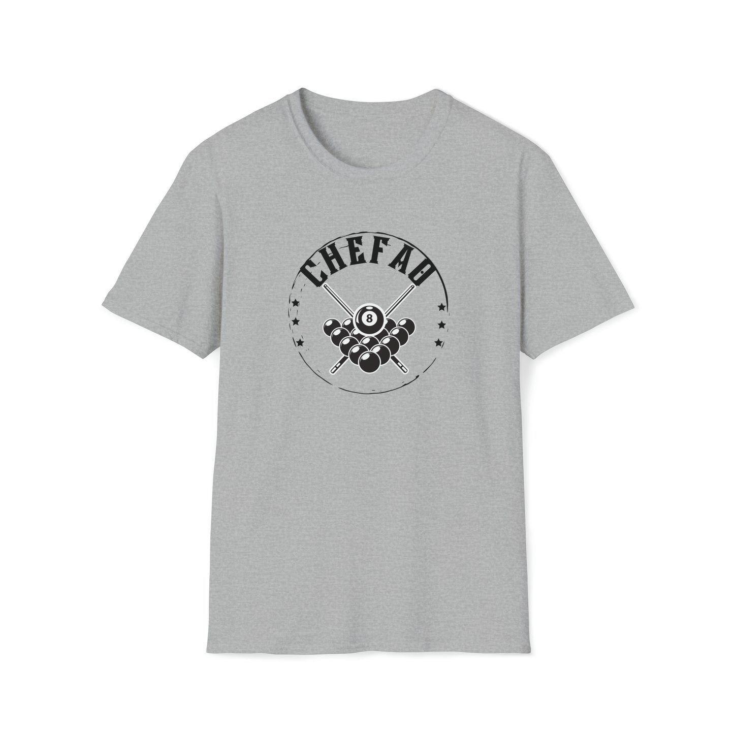 Chefao Billiards I, Unisex Softstyle T-Shirt