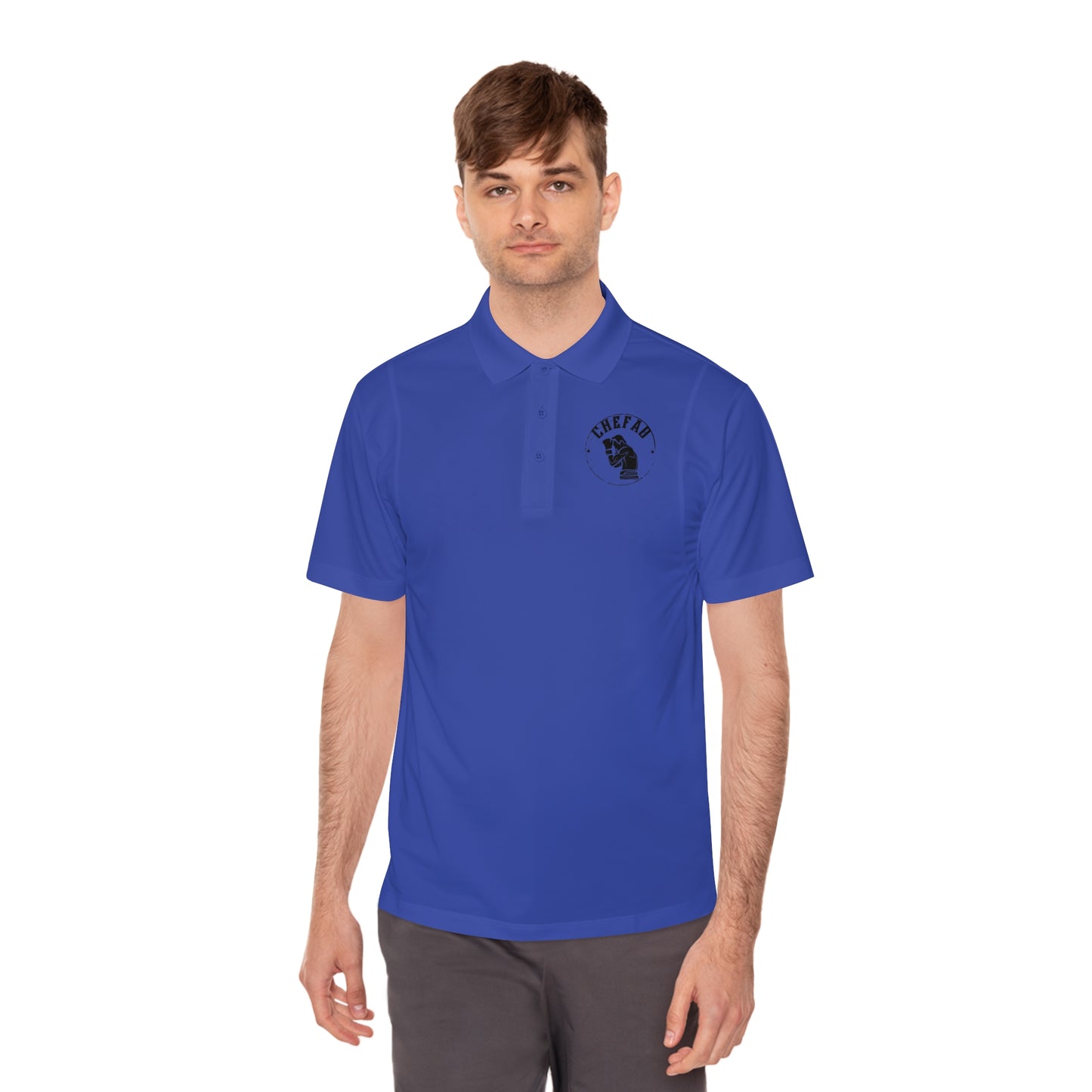 Chefao Boxer I, Men's Sport Polo Shirt