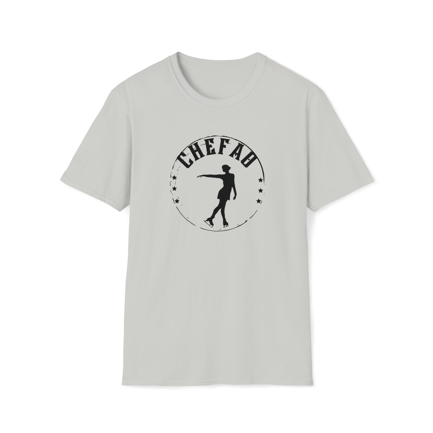 Chefao Ice Skating I, Unisex Softstyle T-Shirt