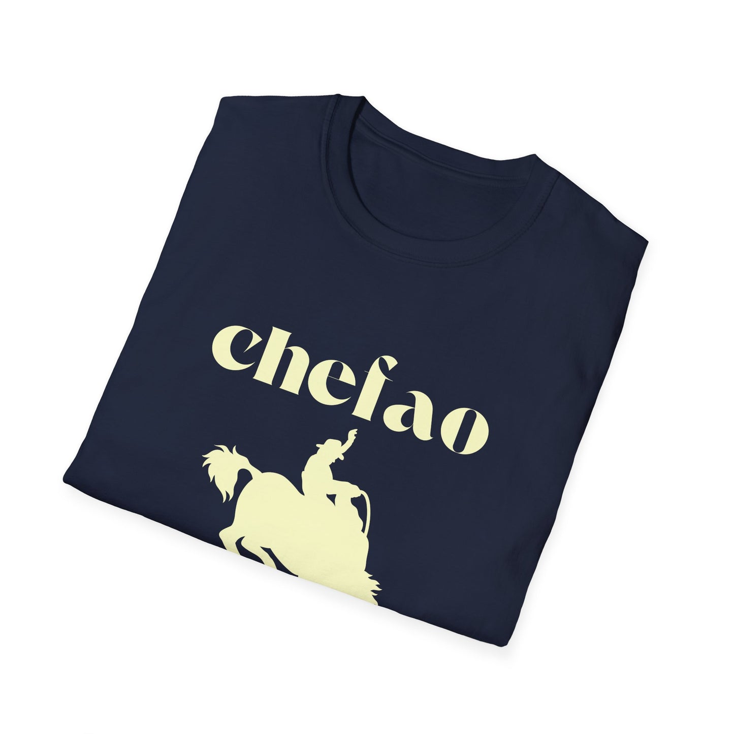 Chefao Cowboy X, Unisex Softstyle T-Shirt