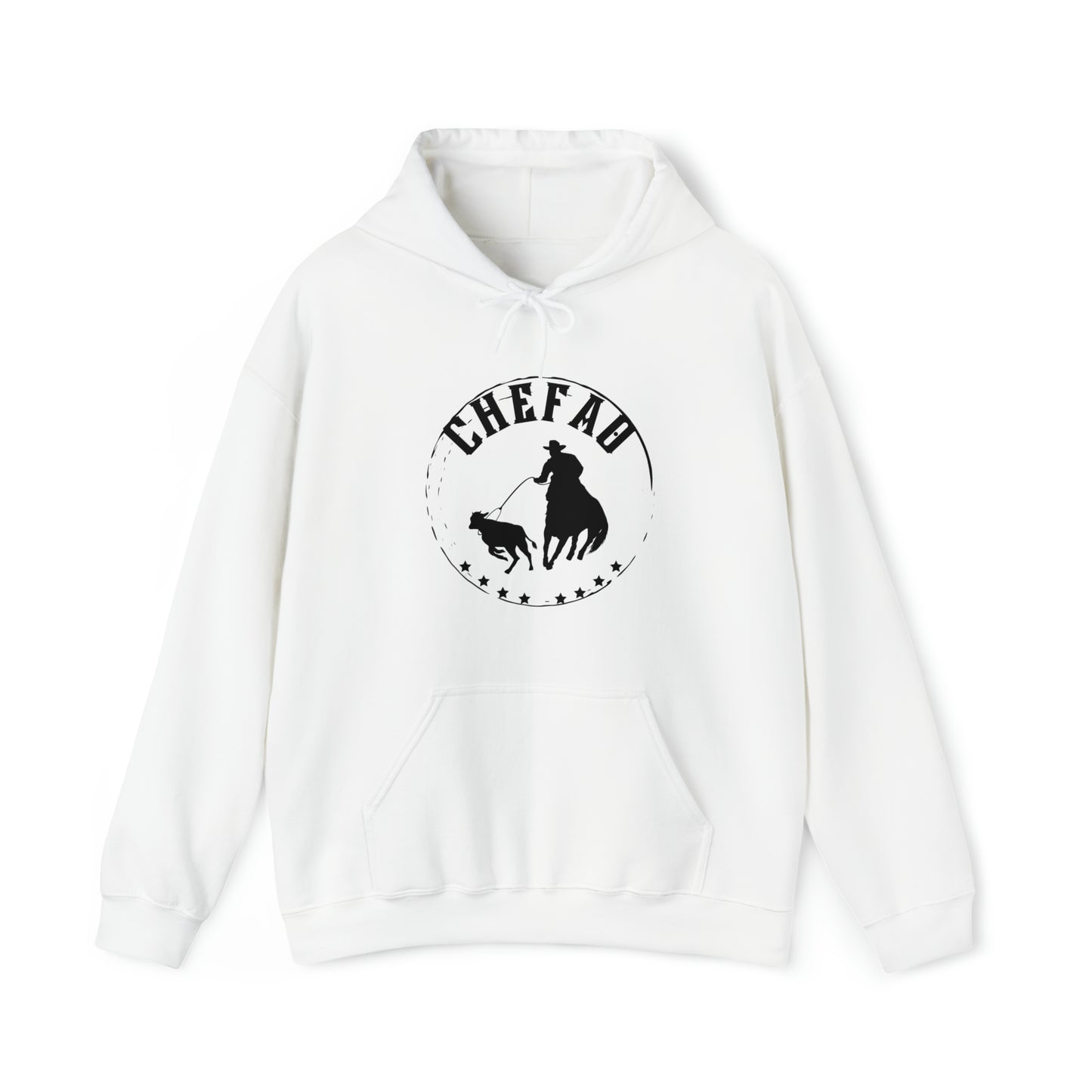 Chefao Calf Roping I, Unisex Heavy Blend Hooded Sweatshirt