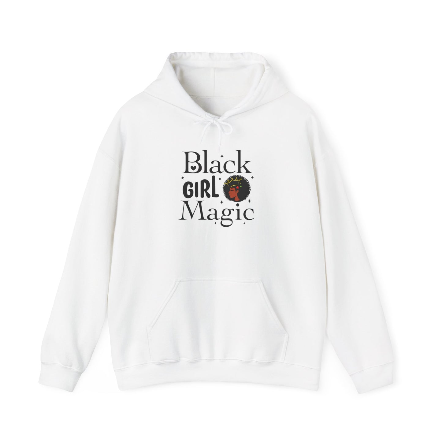 Chefao Black Girl Magic I , Unisex Heavy Blend™ Hooded Sweatshirt