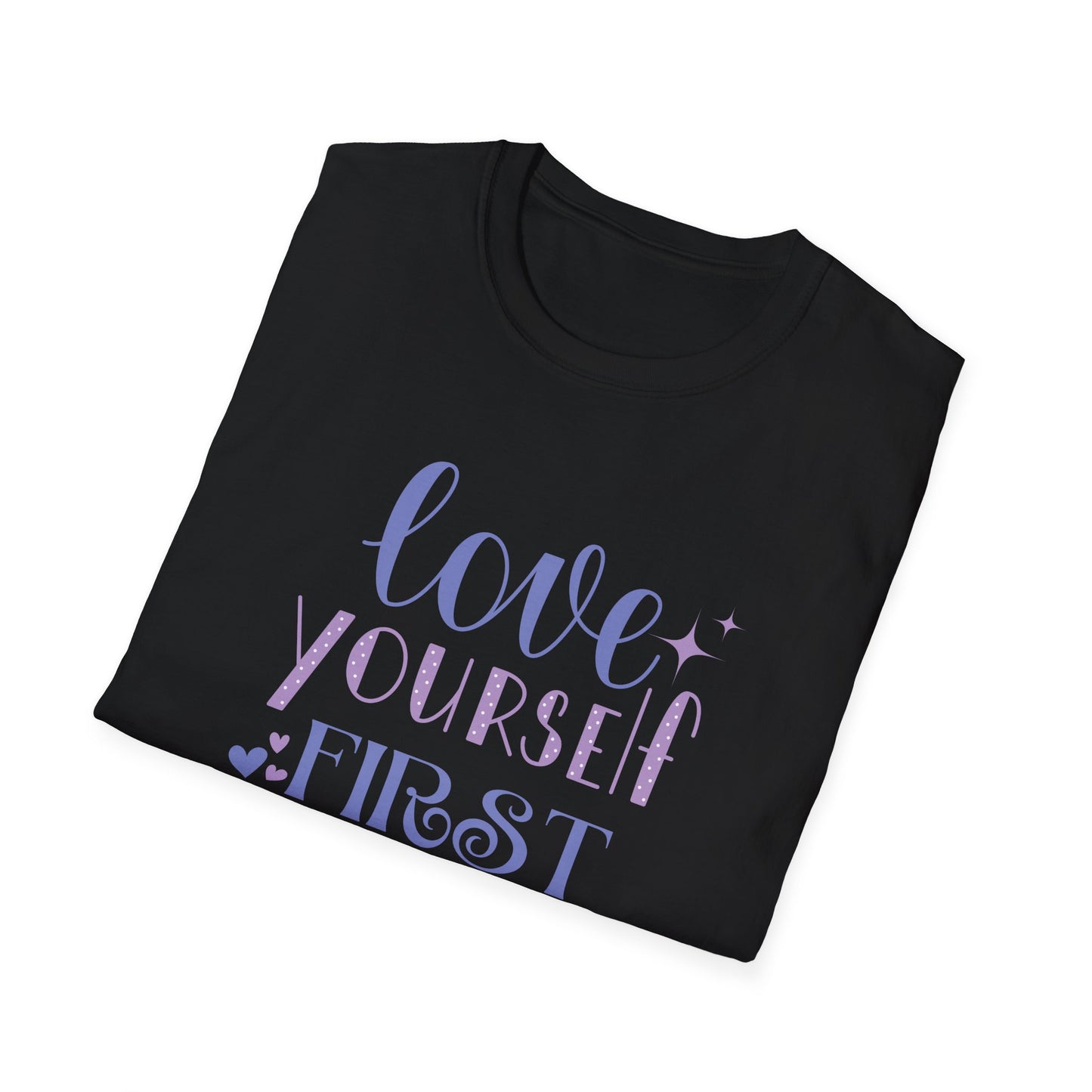 Love Yourself First I, Unisex Softstyle T-Shirt