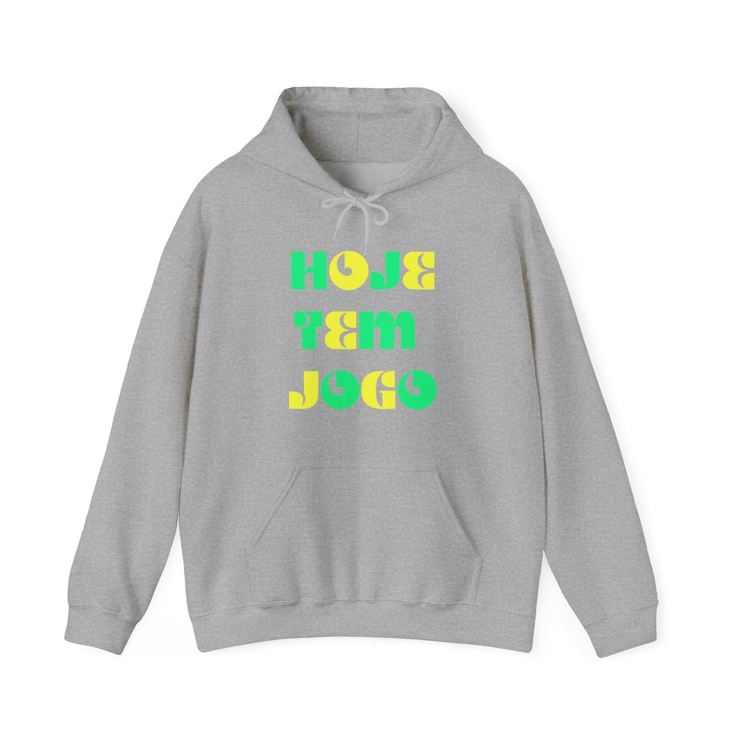 Hoje Tem Jogo I, Unisex Heavy Blend™ Hooded Sweatshirt