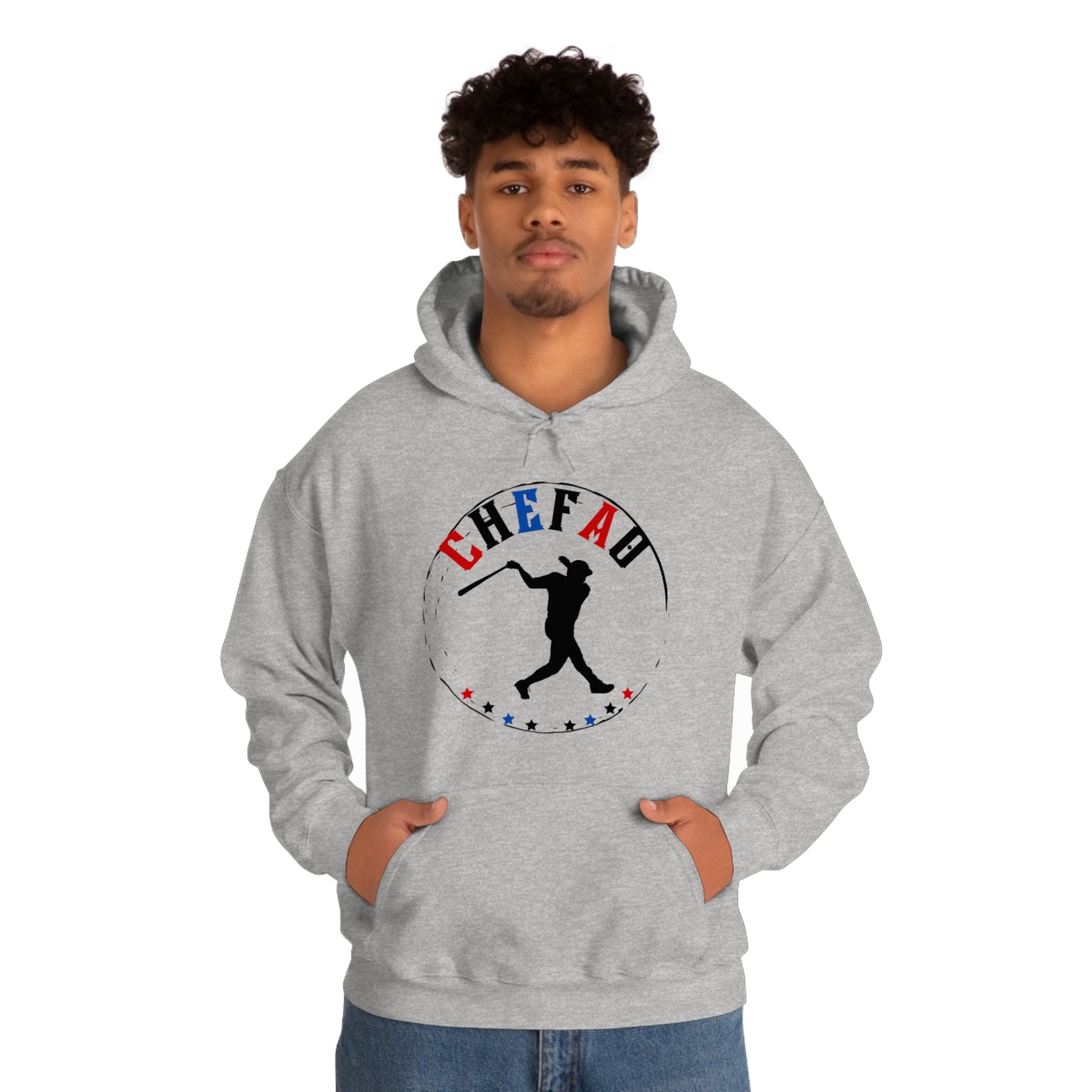 Chefao Baseball I, Unisex Heavy Blend Hooded Sweatshirt