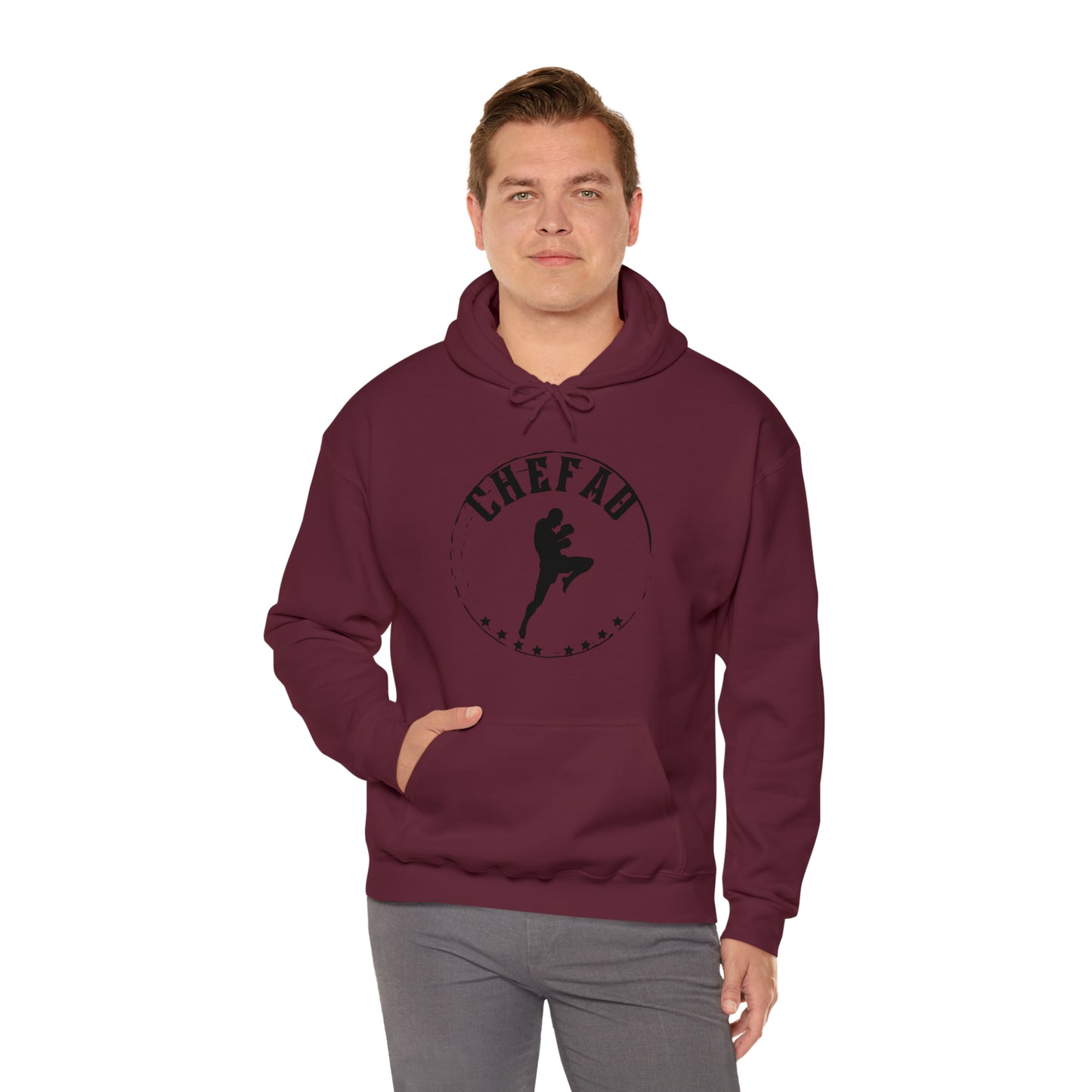 Chefao Muay Thai I, Unisex Heavy Blend Hooded Sweatshirt