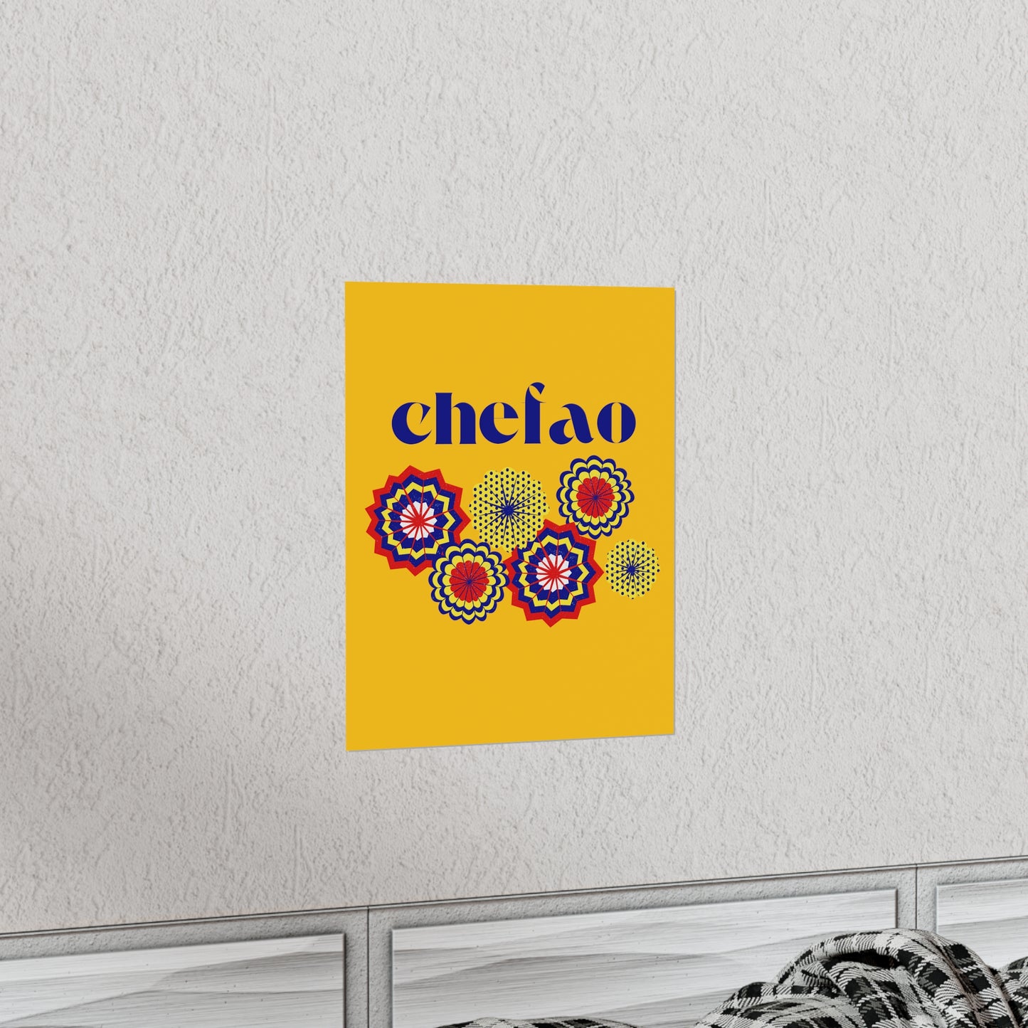 Chefao Paper Fans I, Premium Matte Vertical Posters