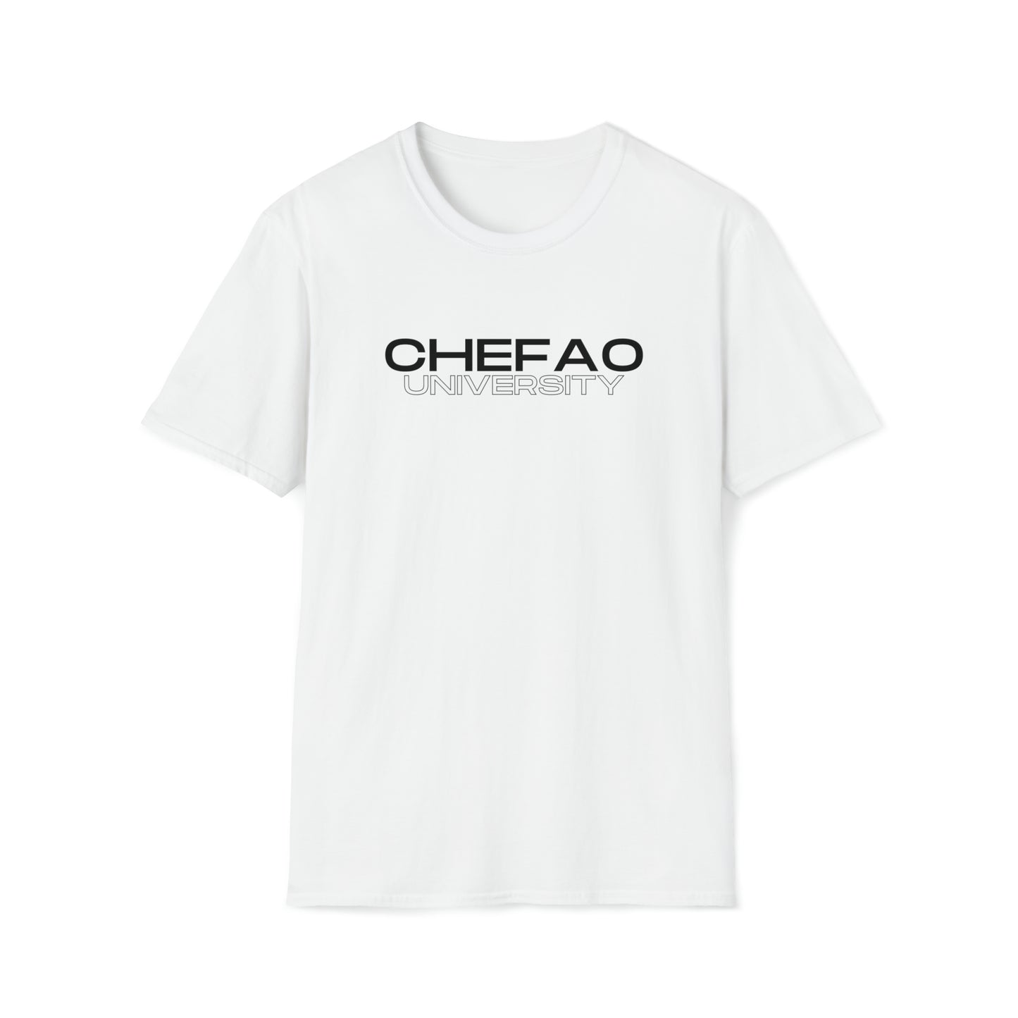 Chefao University I, Unisex Softstyle T-Shirt