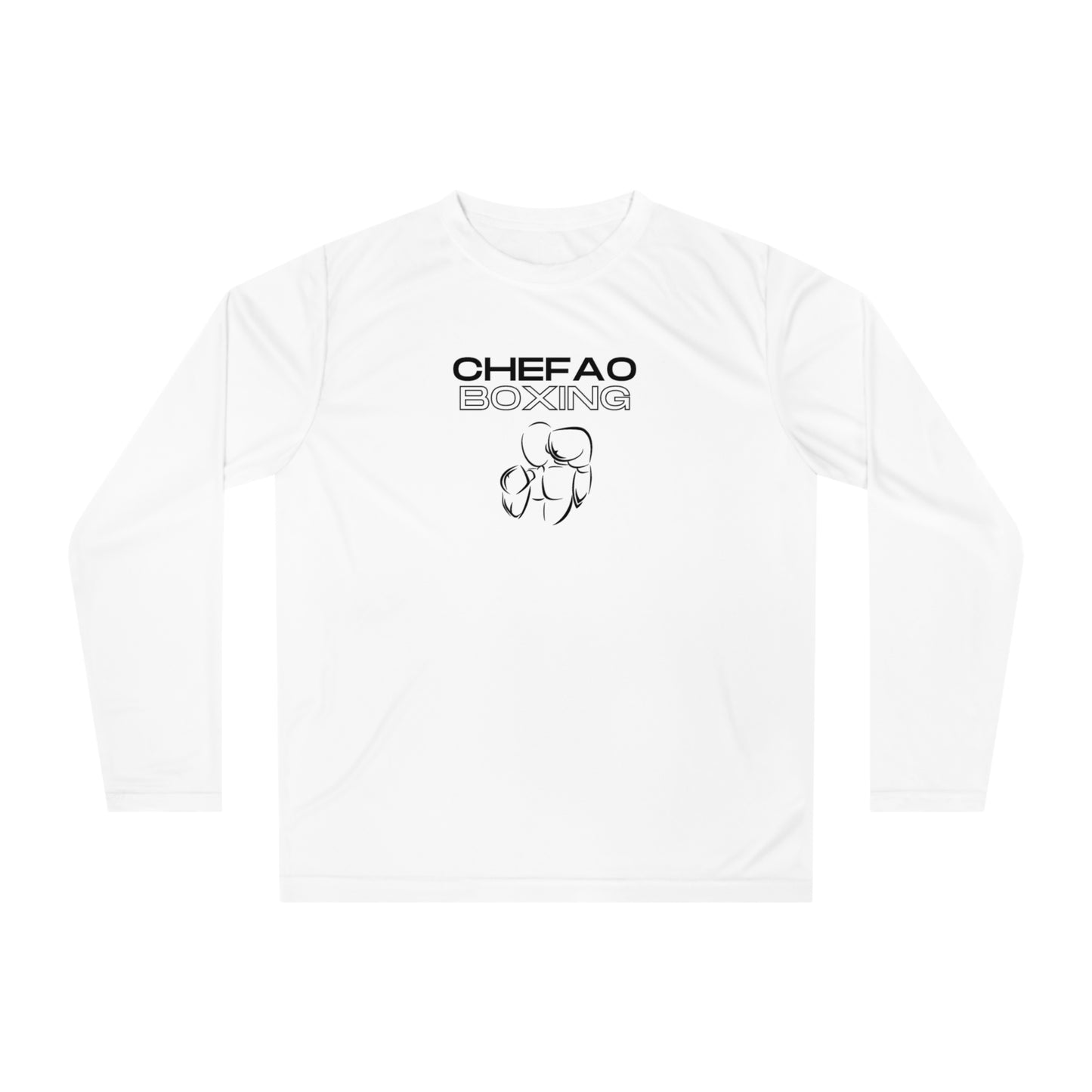 Chefao Boxing IV, Unisex Performance Long Sleeve Shirt