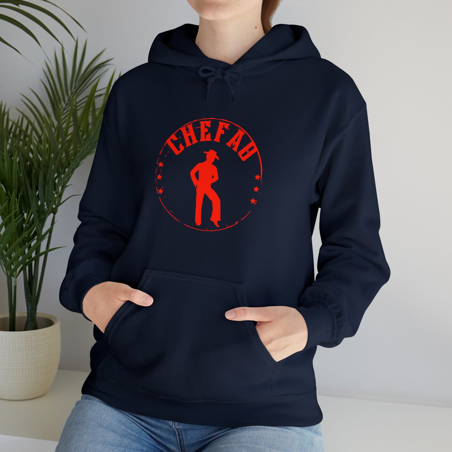 Chefao Flamenco I, Unisex Heavy Blend Hooded Sweatshirt