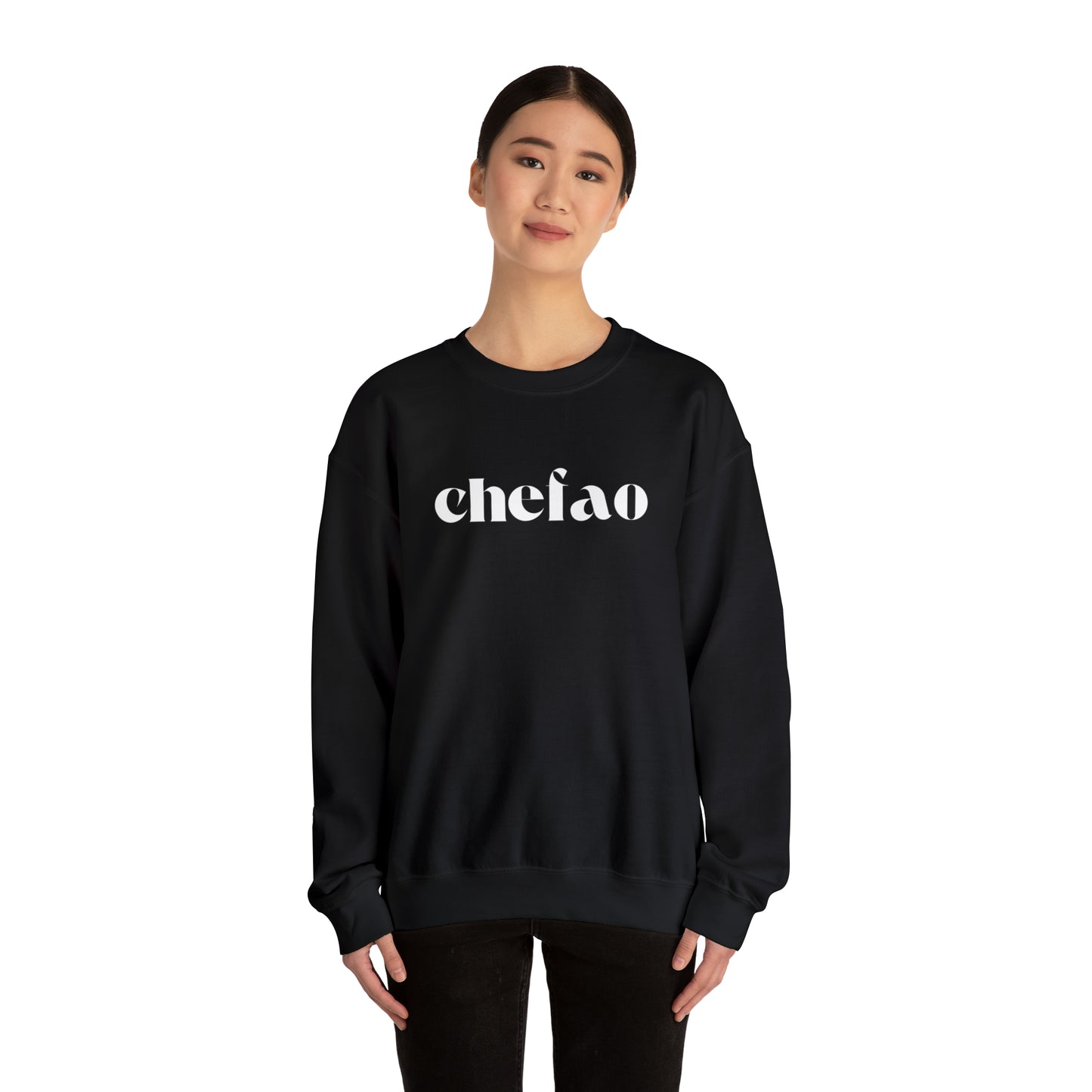 Chefao II, Unisex Heavy Blend Crewneck Sweatshirt