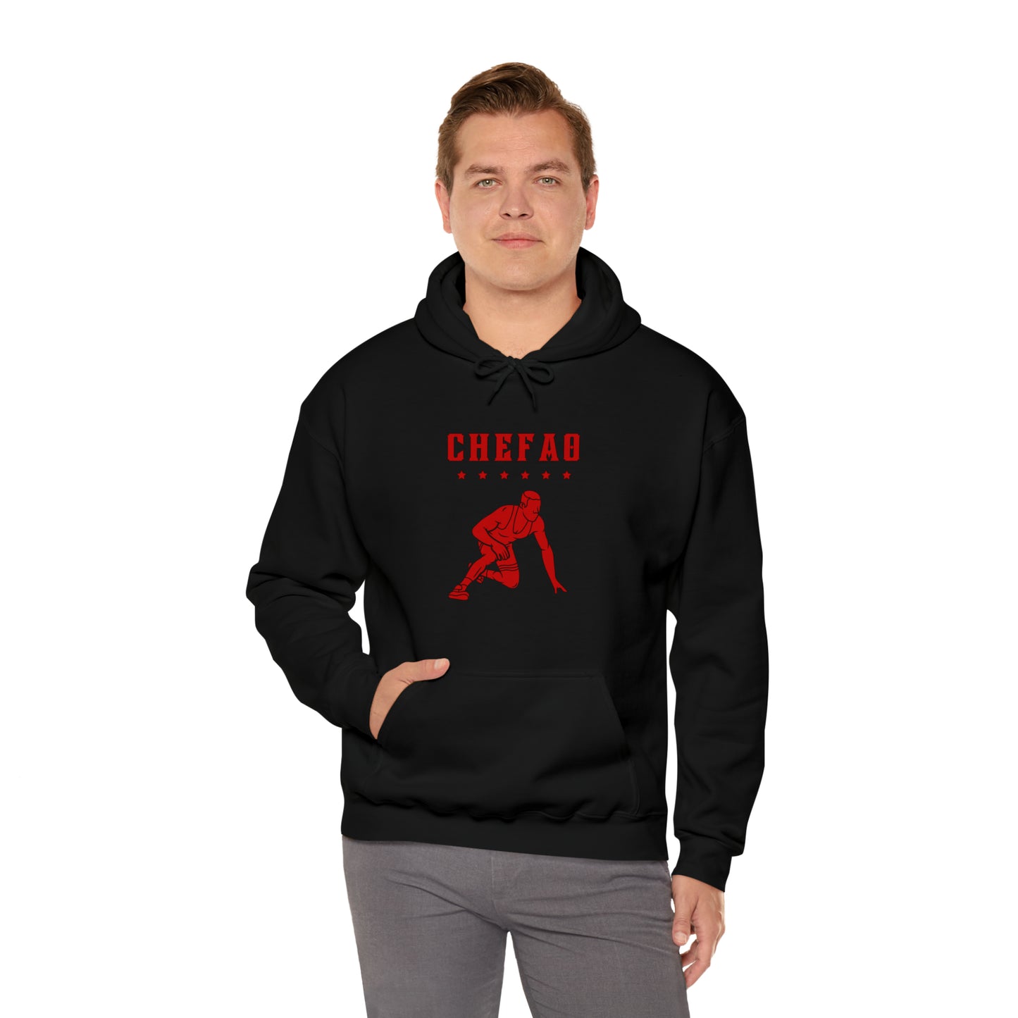 Chefao Wrestling IX, Unisex Heavy Blend Hooded Sweatshirt