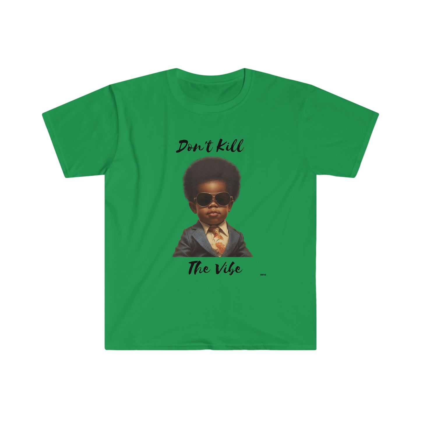 Don't Kill Vibe Kid, Unisex Softstyle T-Shirt