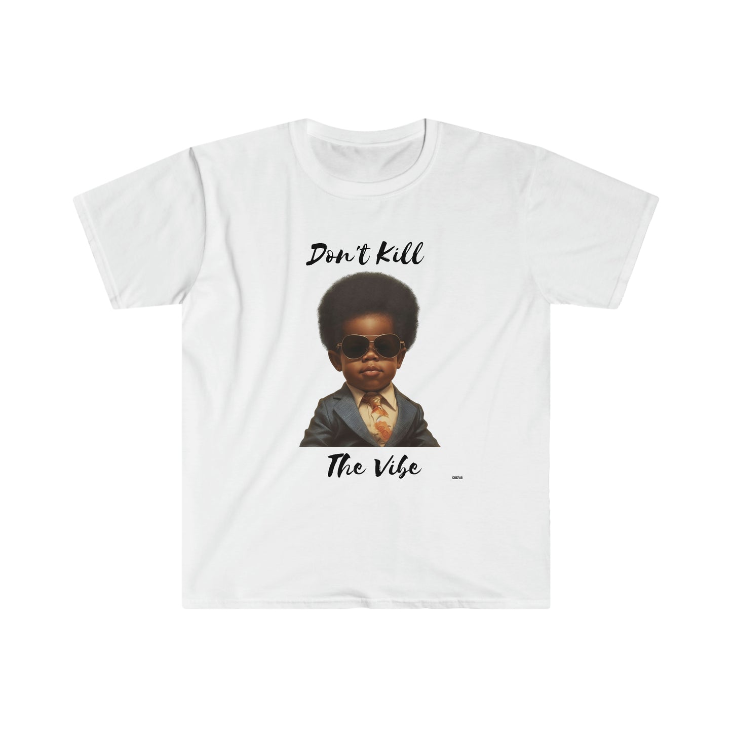 Don't Kill Vibe Kid, Unisex Softstyle T-Shirt