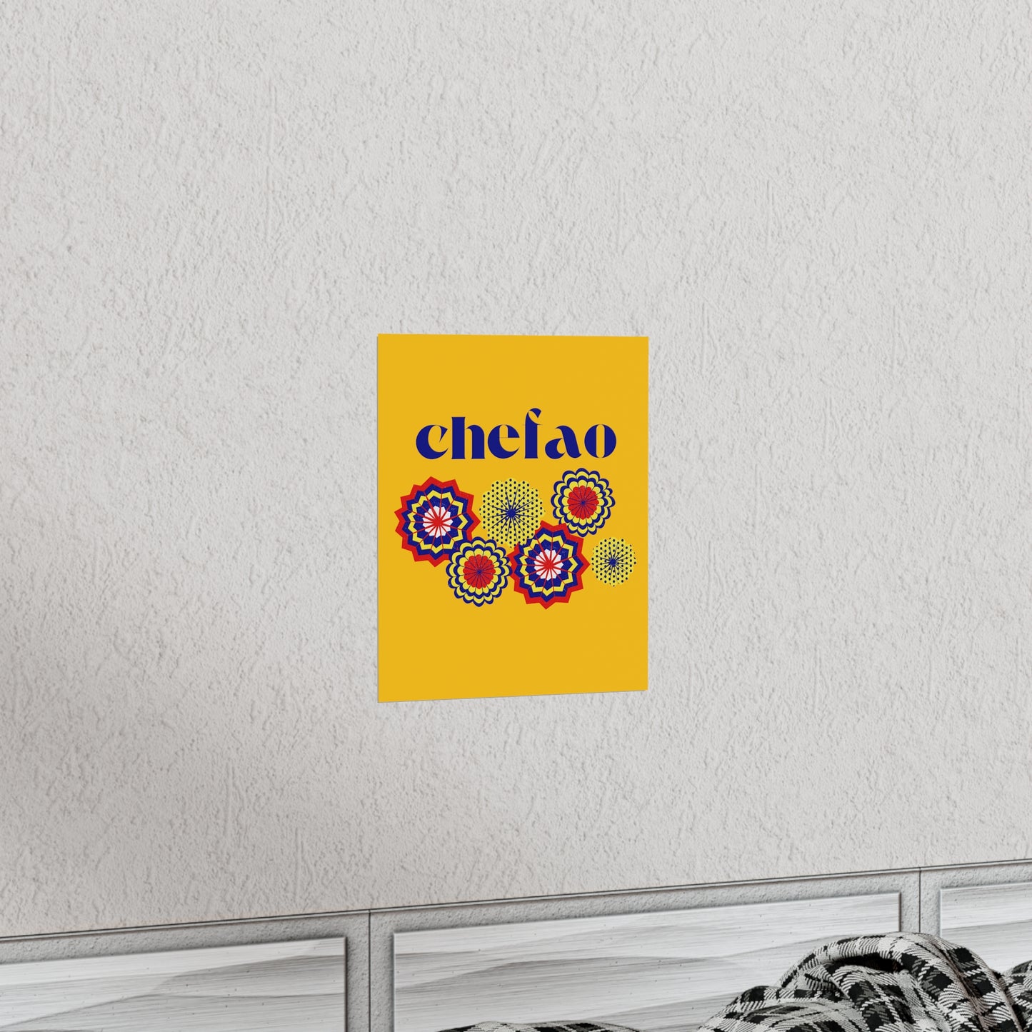 Chefao Paper Fans I, Premium Matte Vertical Posters