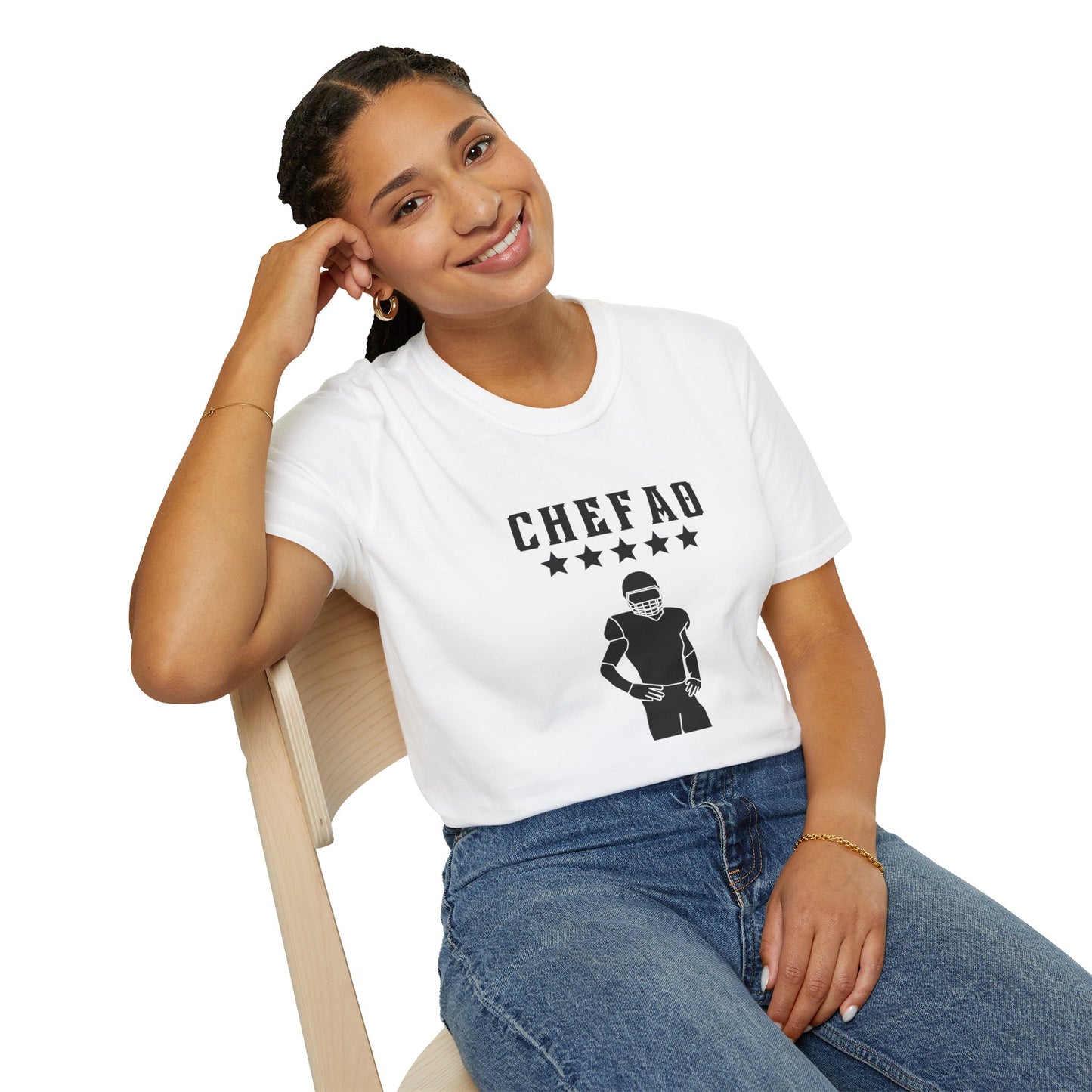 Chefao Football III, Unisex Softstyle T-Shirt