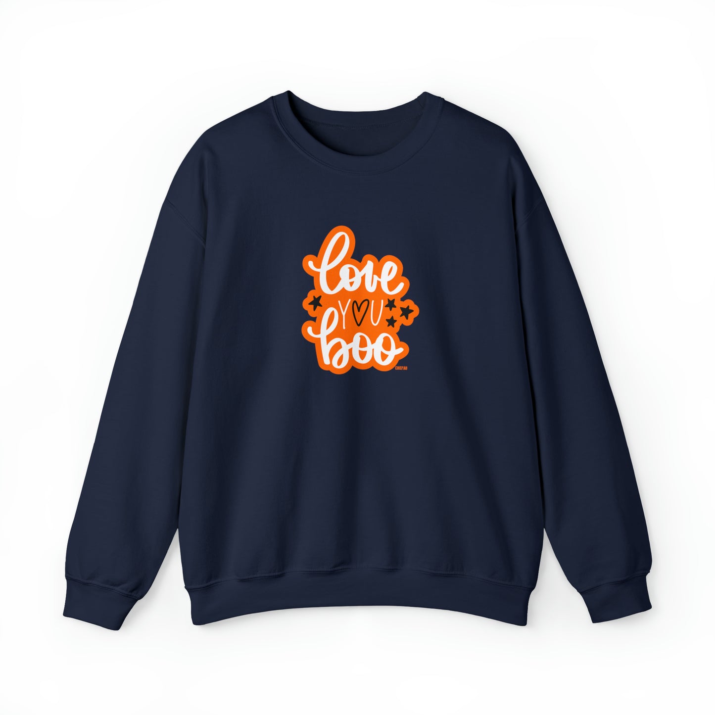 Love You Boo, Unisex Heavy Blend Crewneck Sweatshirt