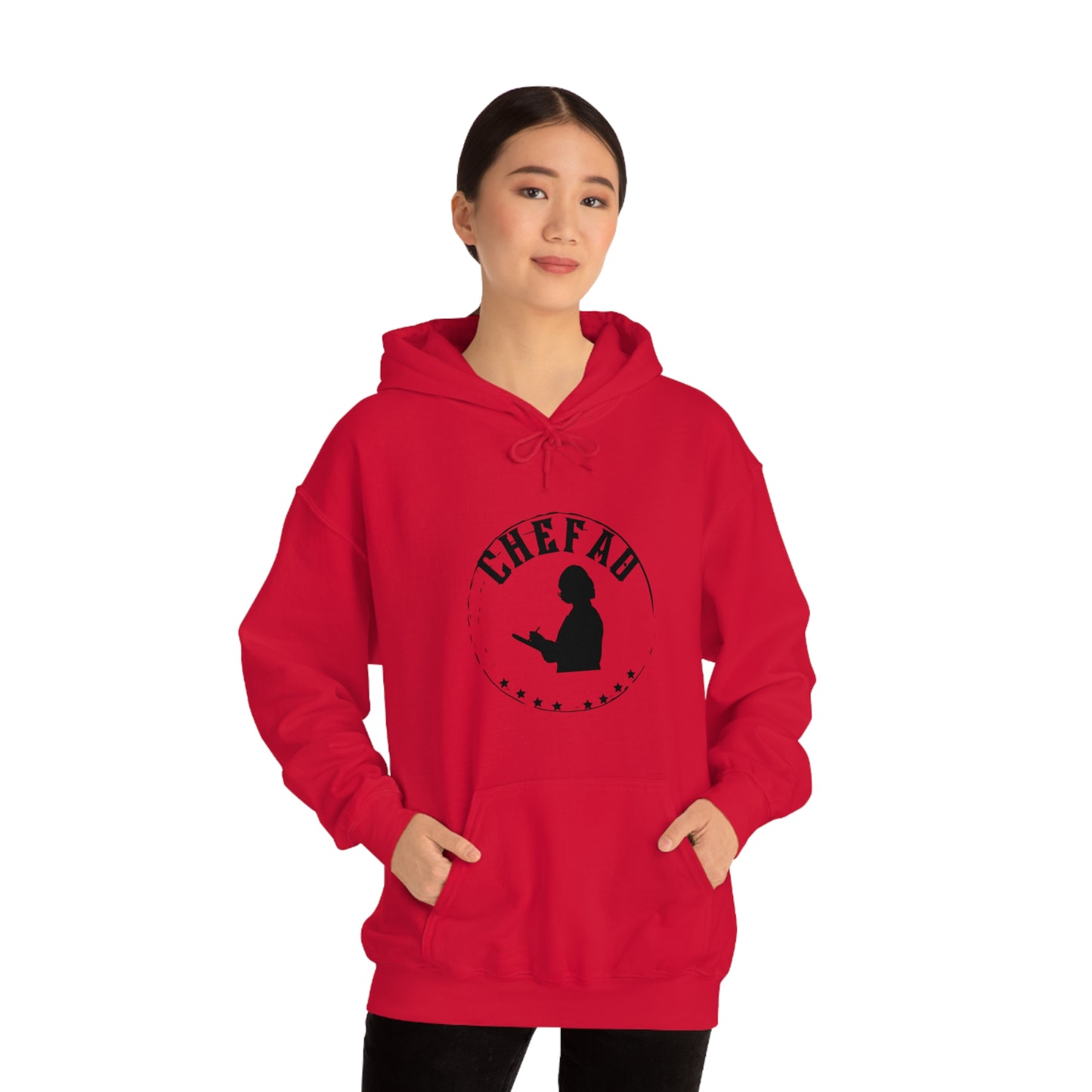 Chefao Teacher I, Unisex Heavy Blend Hooded Sweatshirt