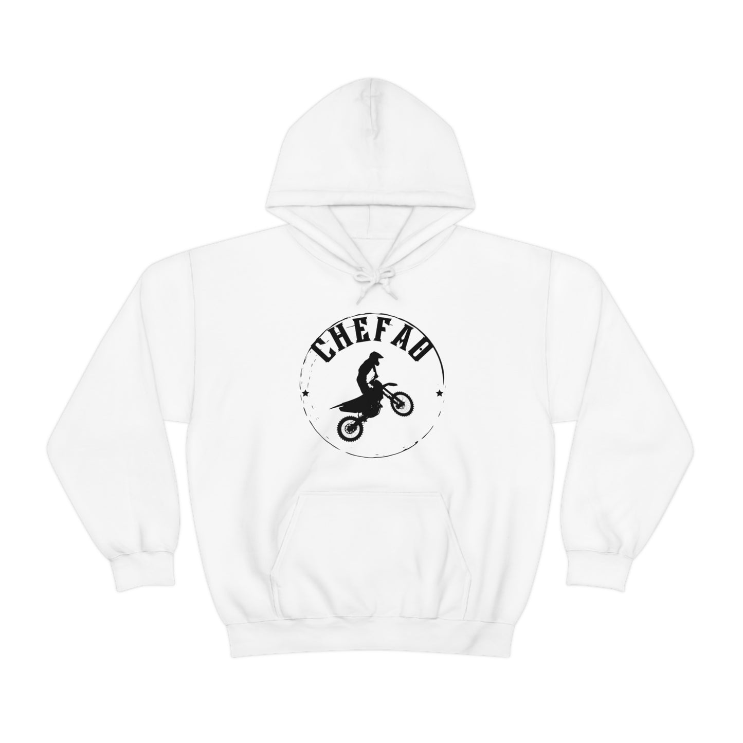 Chefao Motorcross I, Unisex Heavy Blend Hooded Sweatshirt