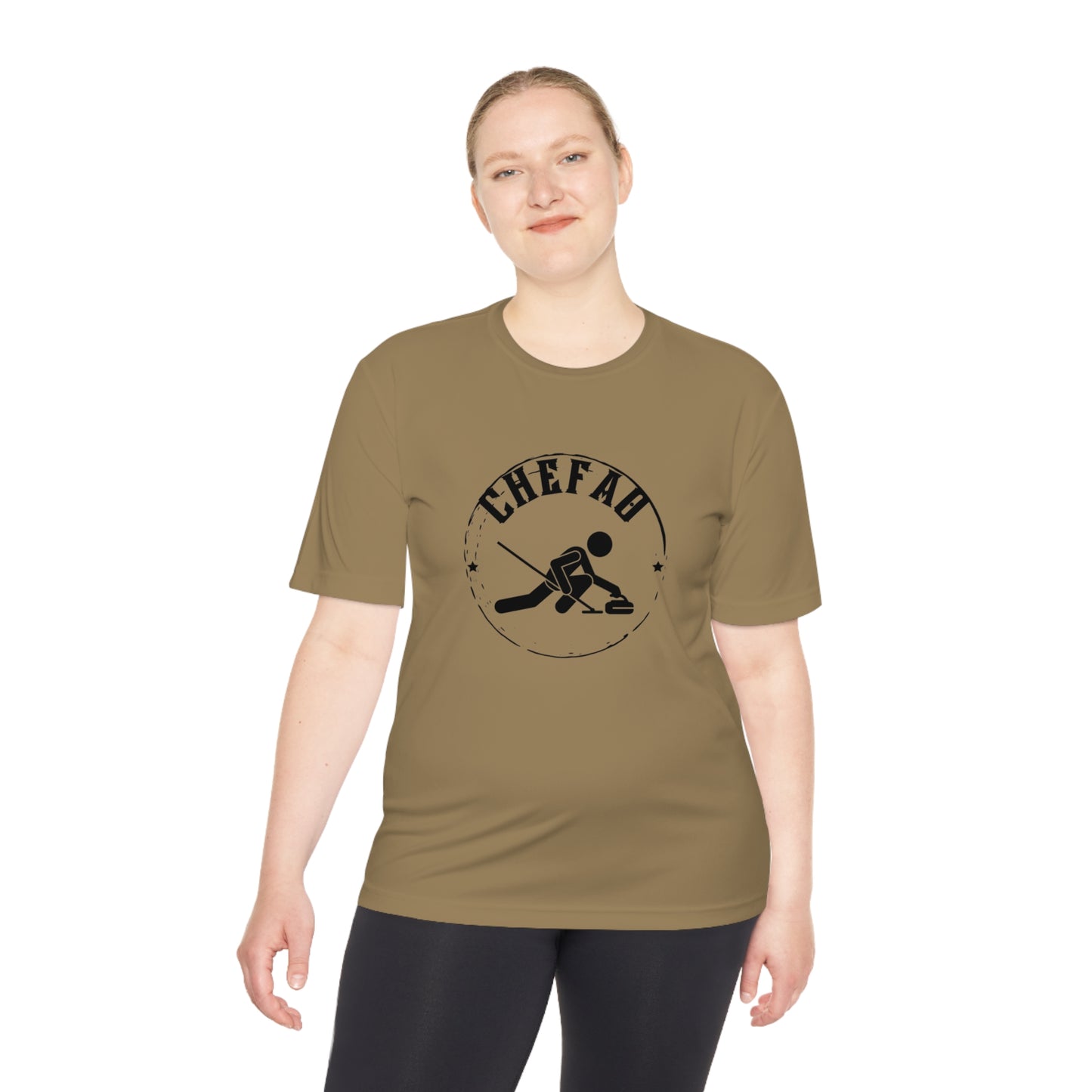 Chefao Curling I, Unisex Moisture Wicking Tee