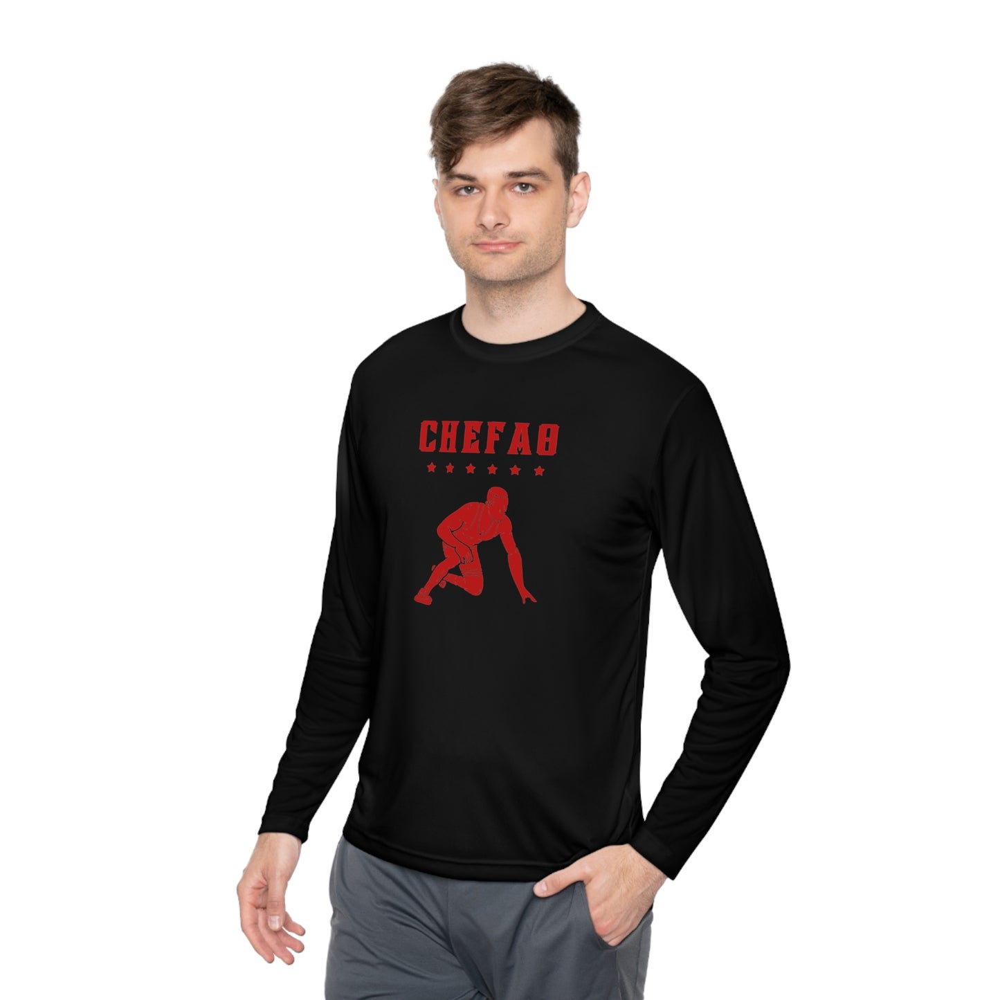 Chefao Wrestling IX, Unisex Lightweight Long Sleeve Tee