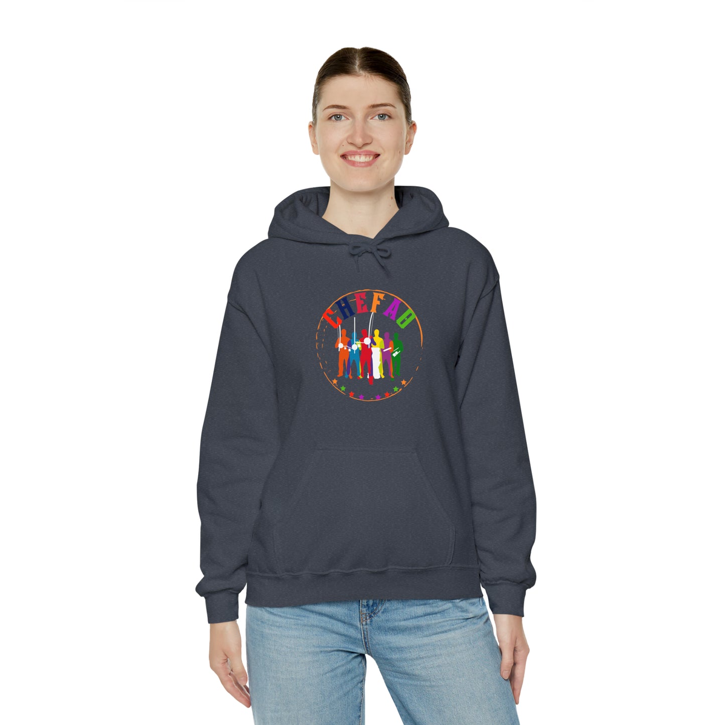 Chefao Capoeira IV, Unisex Heavy Blend Hooded Sweatshirt