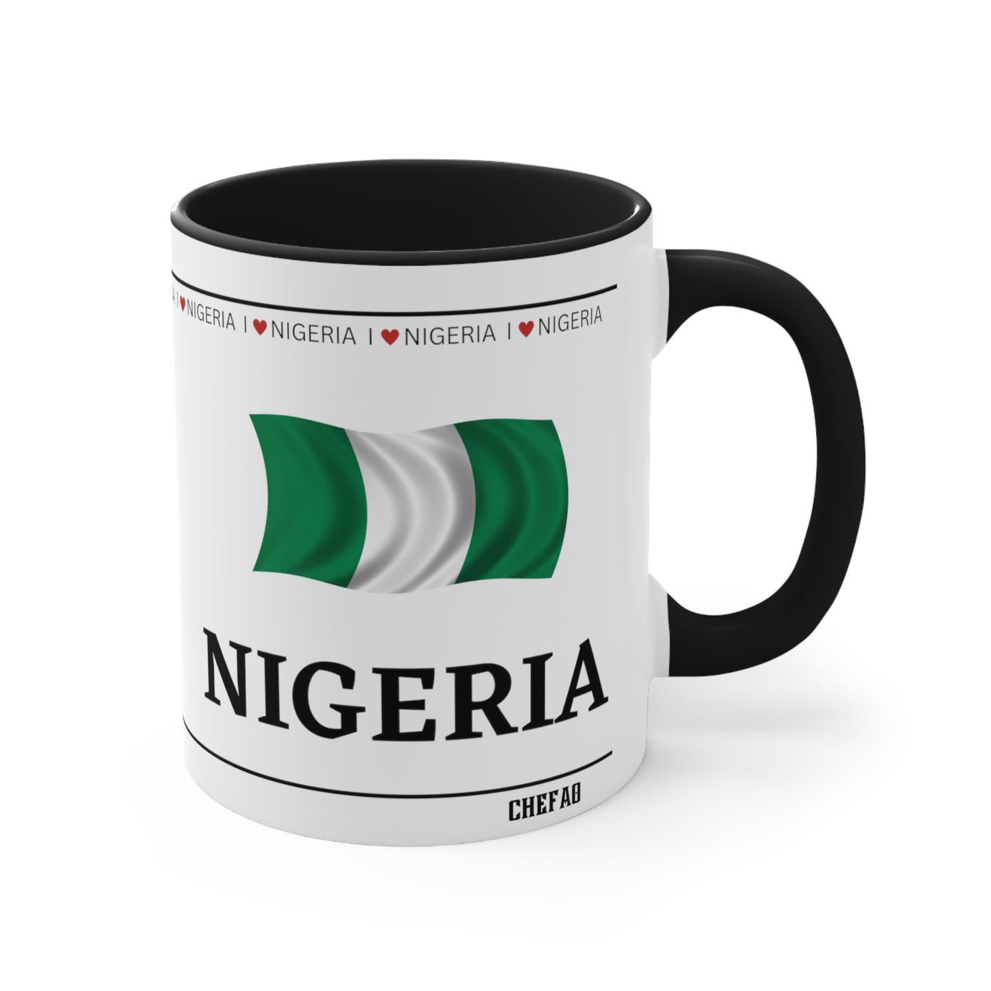 I Love Nigeria - Coffee Mug, 11oz