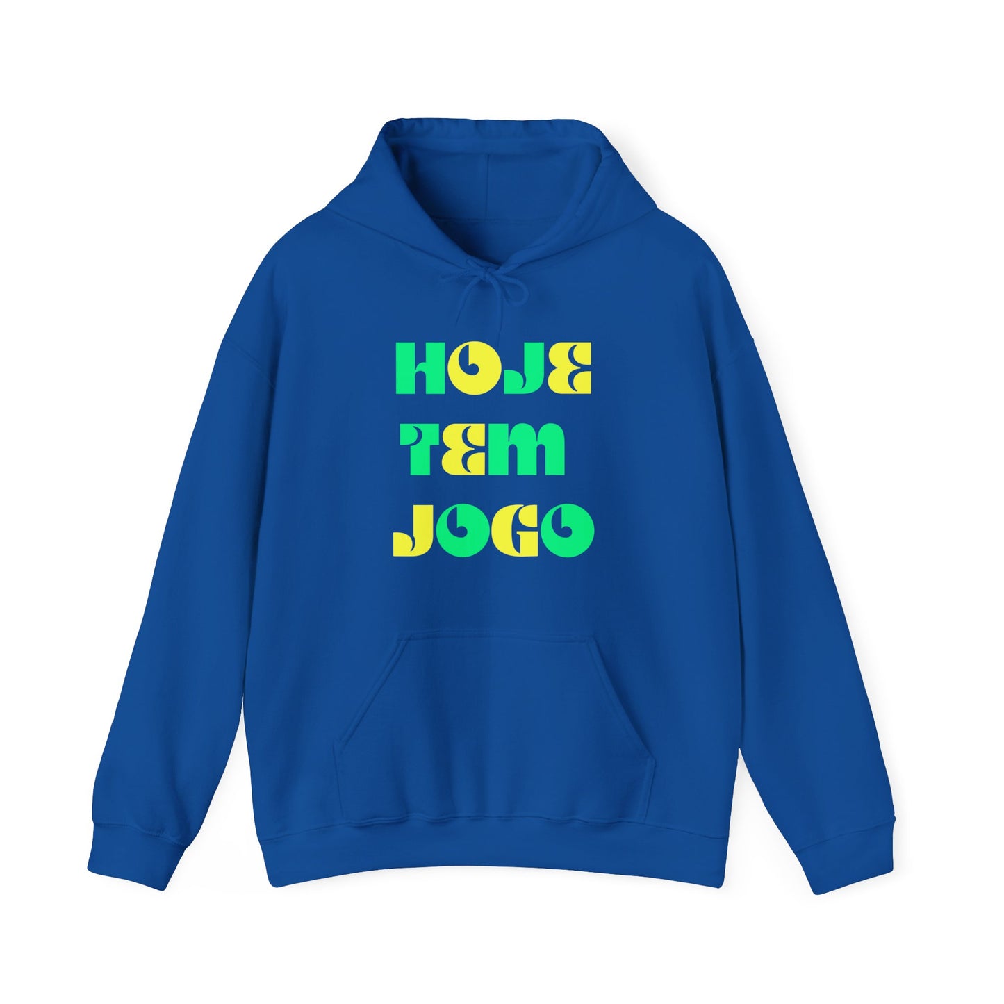 Hoje Tem Jogo I, Unisex Heavy Blend™ Hooded Sweatshirt