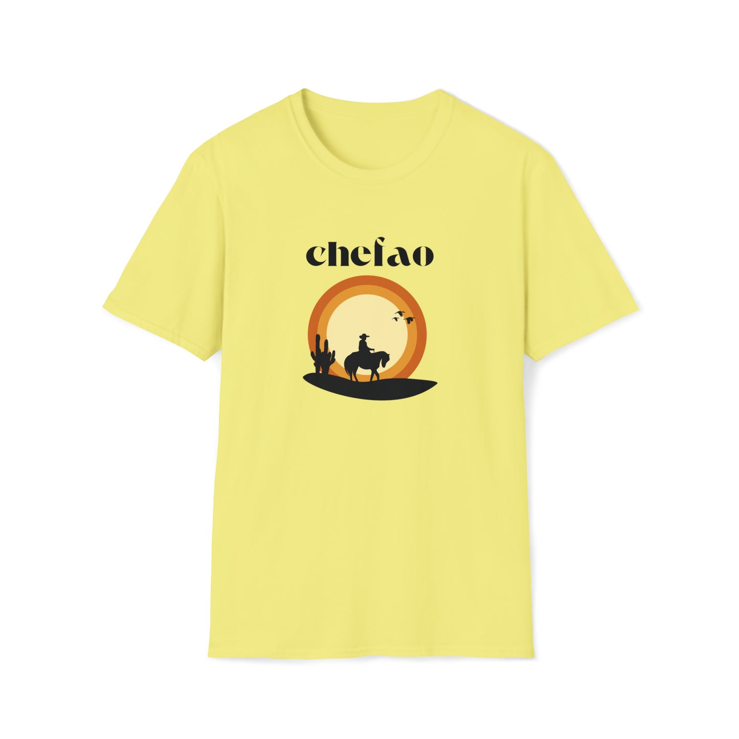 Chefao Cowboy VI, Unisex Softstyle T-Shirt