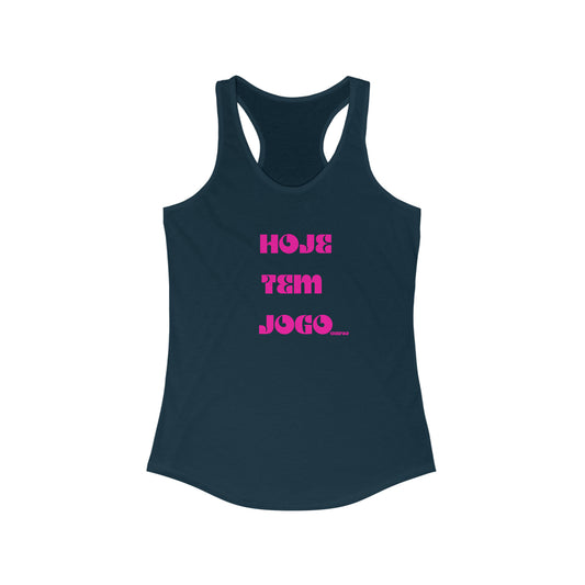 Hoje Tem Jogo I, Women's Racerback Tank