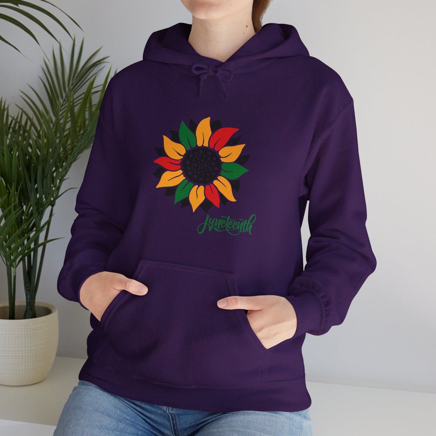 Juneteenth VIII, Unisex Heavy Blend™ Hooded Sweatshirt