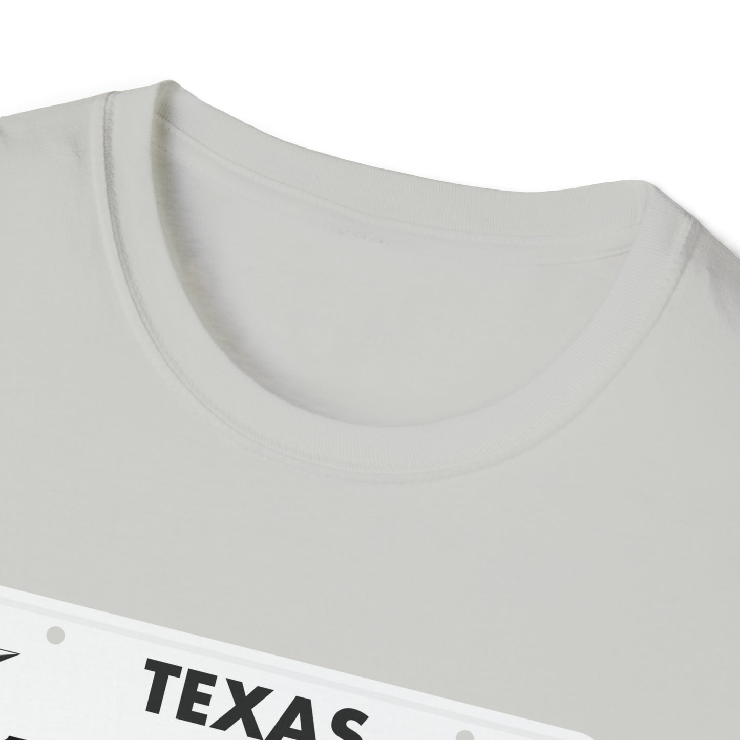 Chefao Texas License Plate I, Unisex Softstyle T-Shirt