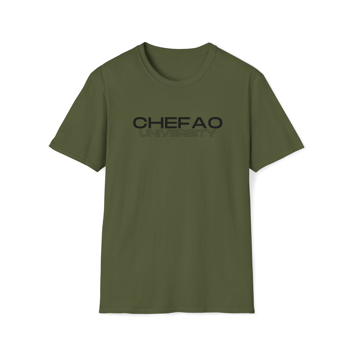 Chefao University I, Unisex Softstyle T-Shirt