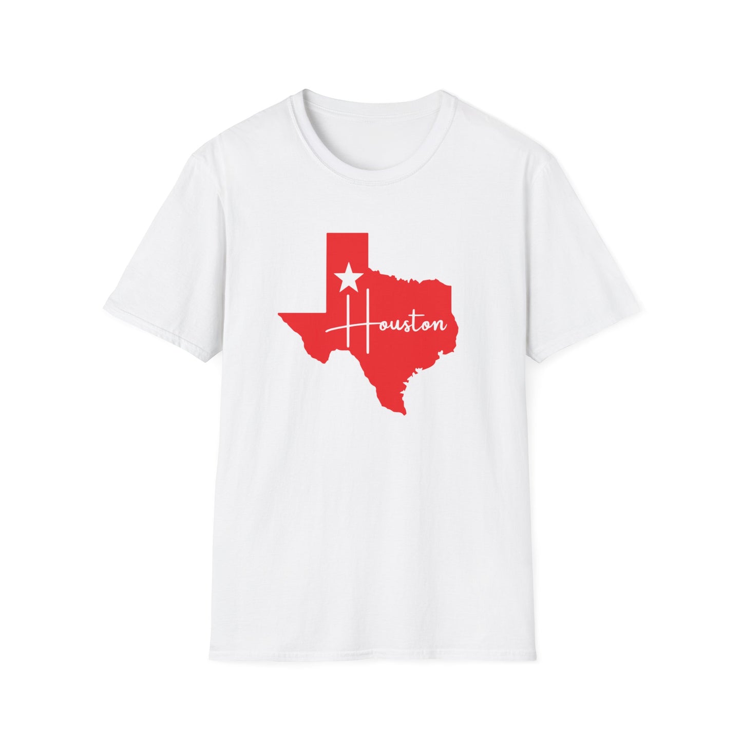 Chefao Houston, Texas I, Unisex Softstyle T-Shirt