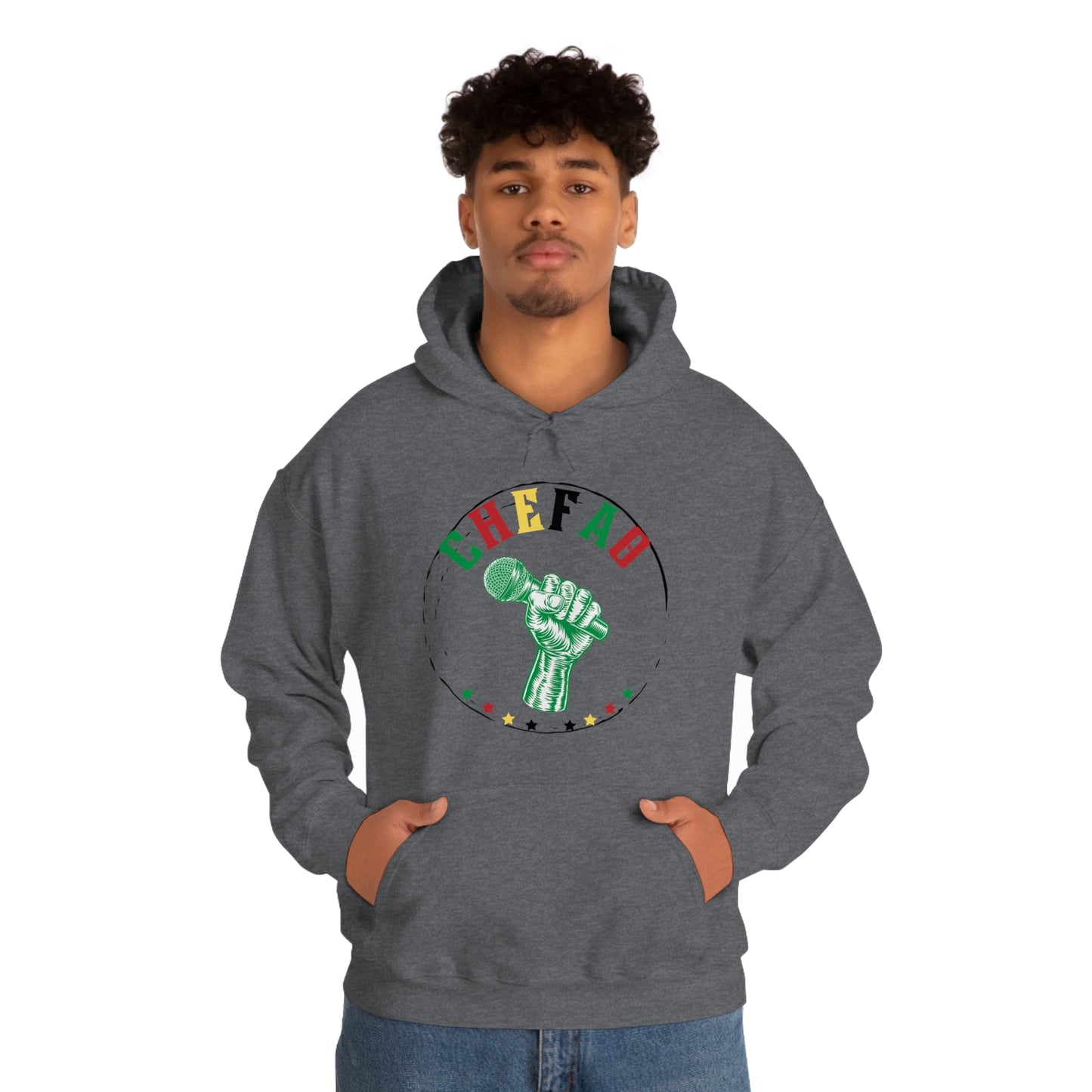 Chefao Voice II, Unisex Heavy Blend Hooded Sweatshirt