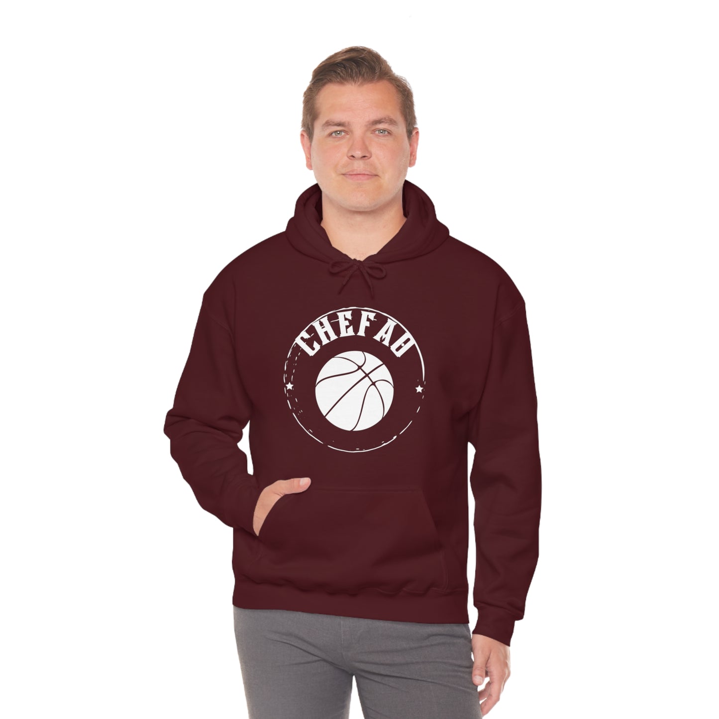 Chefao Basketball IV, Unisex Heavy Blend Hooded Sweatshirt