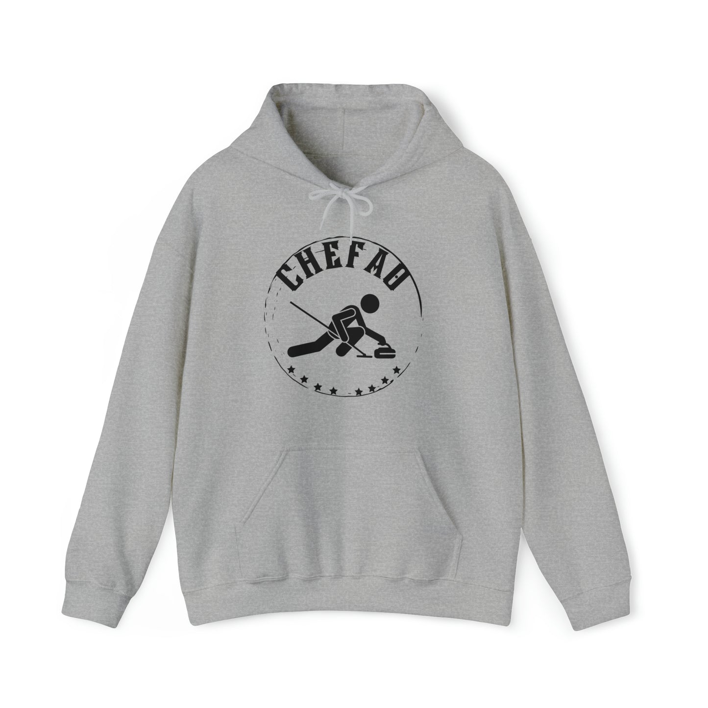 Chefao Curling II, Unisex Heavy Blend Hooded Sweatshirt